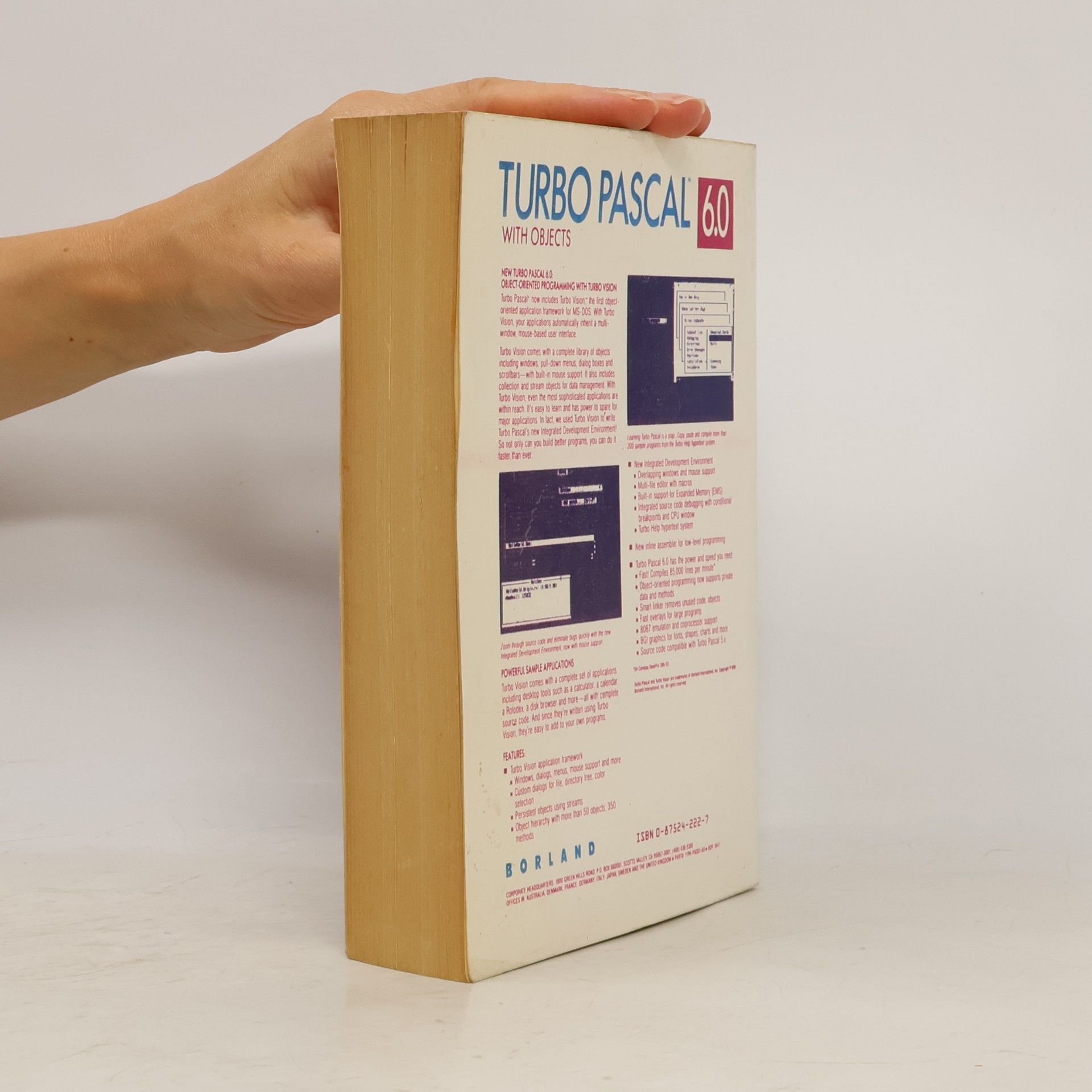 Borland International Turbo Pascal With Objects