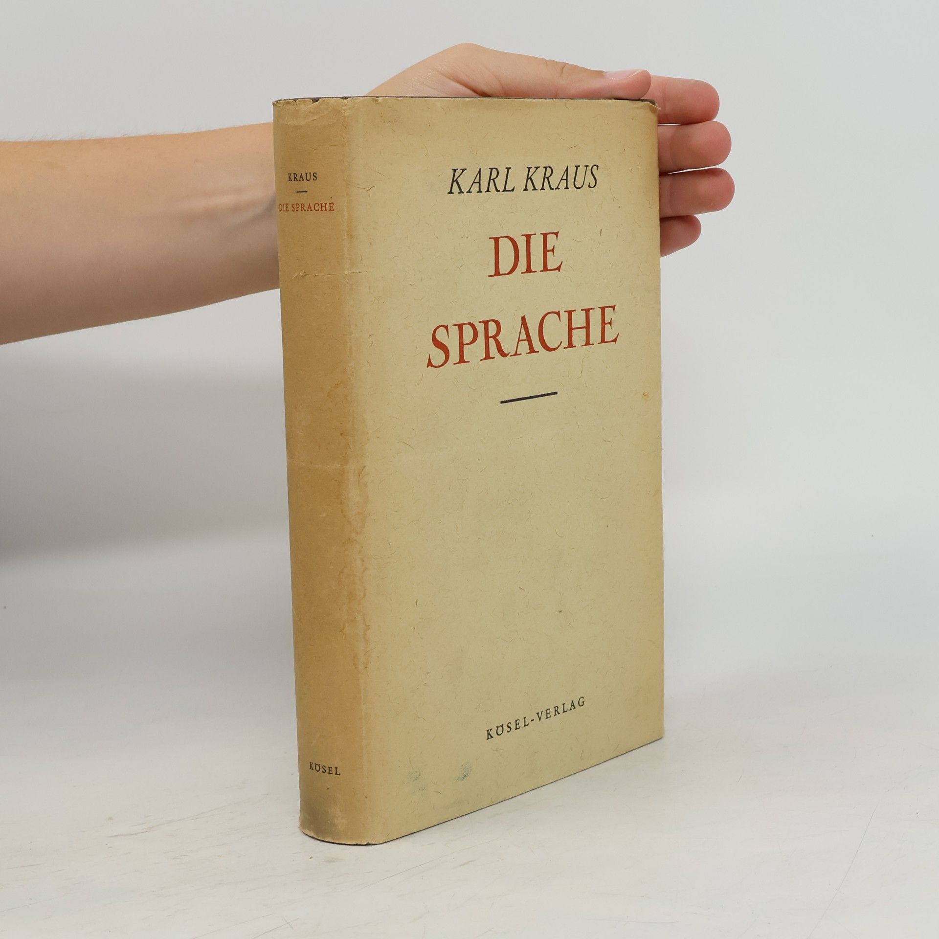 Karl Kraus Die Sprache
