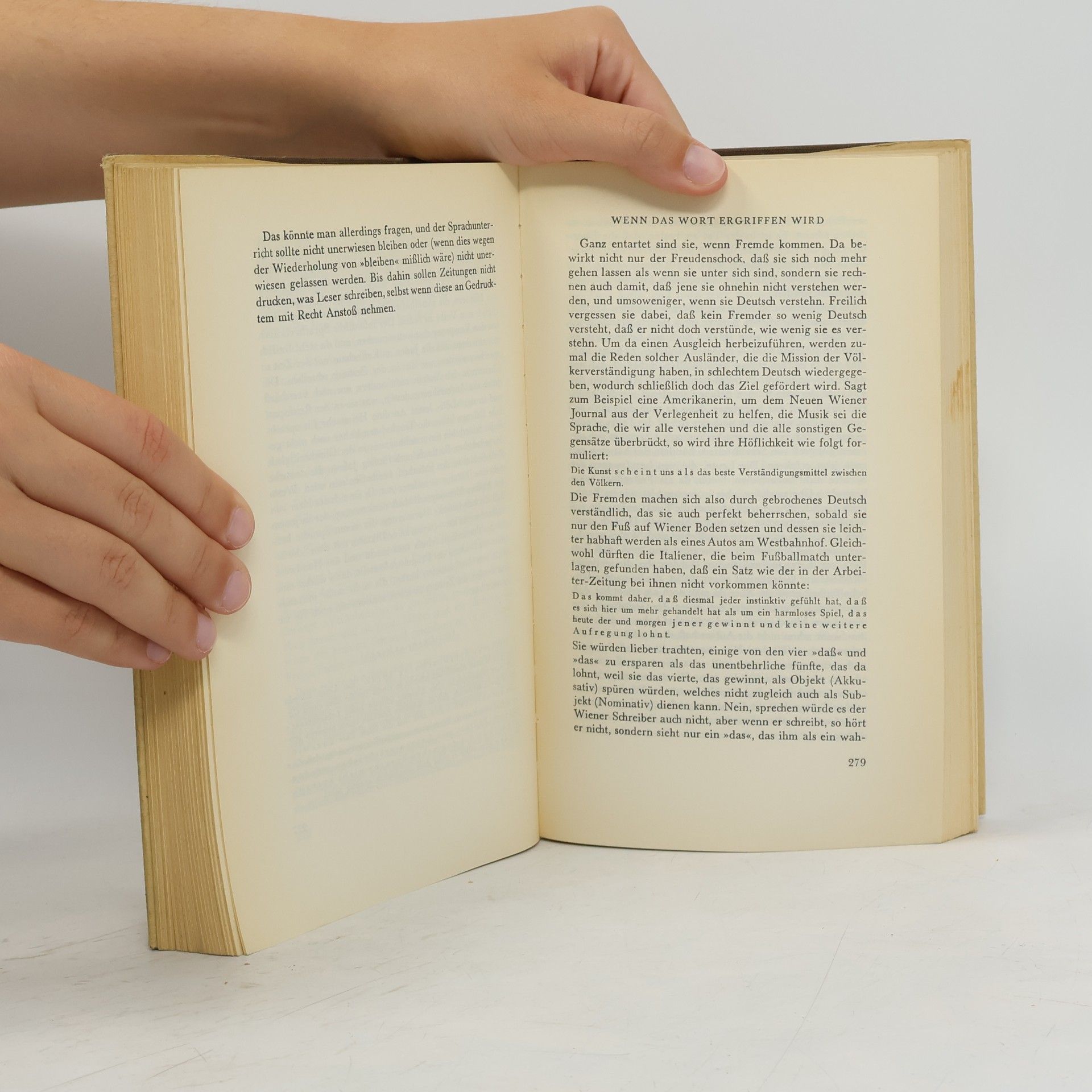 Karl Kraus Die Sprache