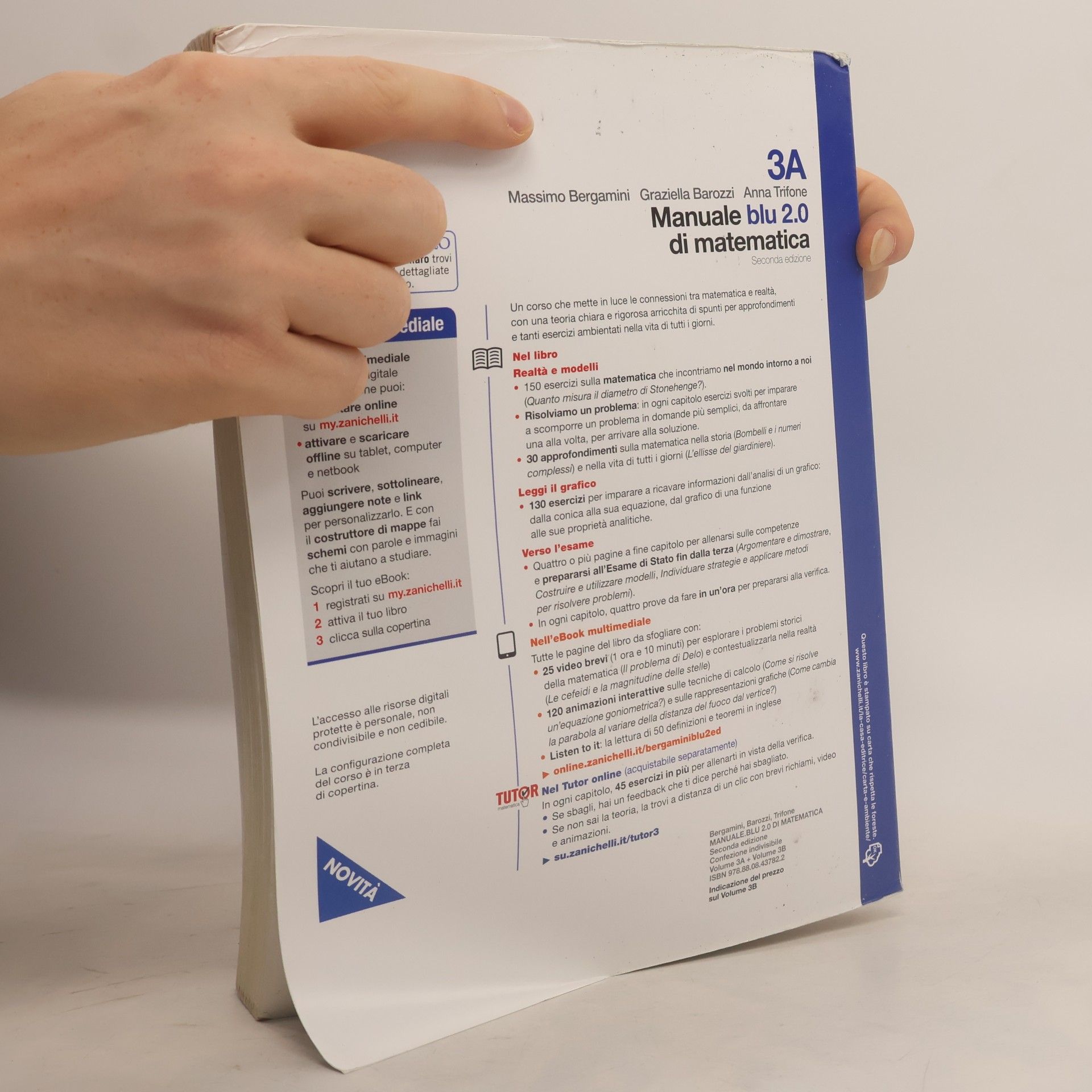 Massimo Bergamini 3B Manuale blu 2.0 di matematica