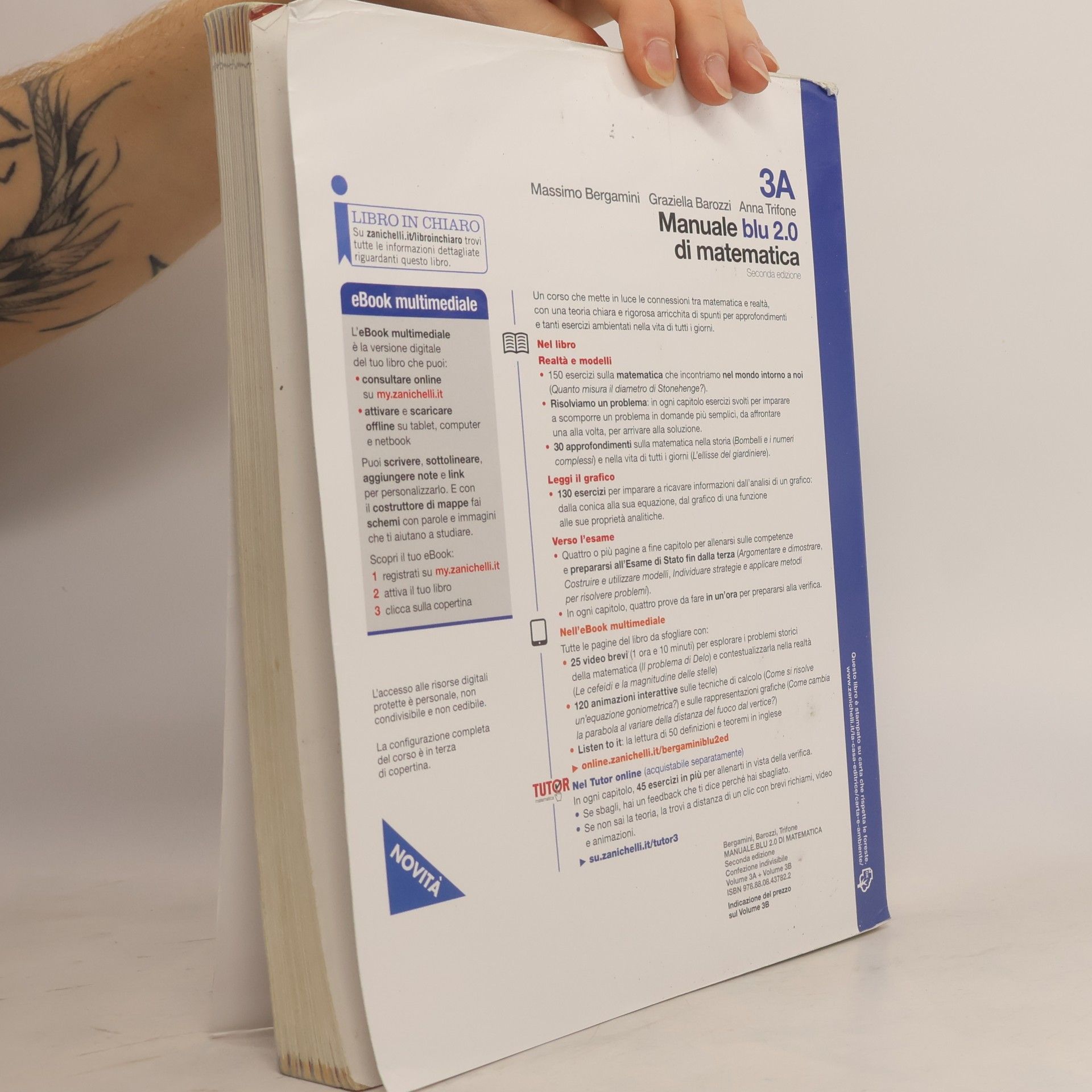 Massimo Bergamini 3B Manuale blu 2.0 di matematica