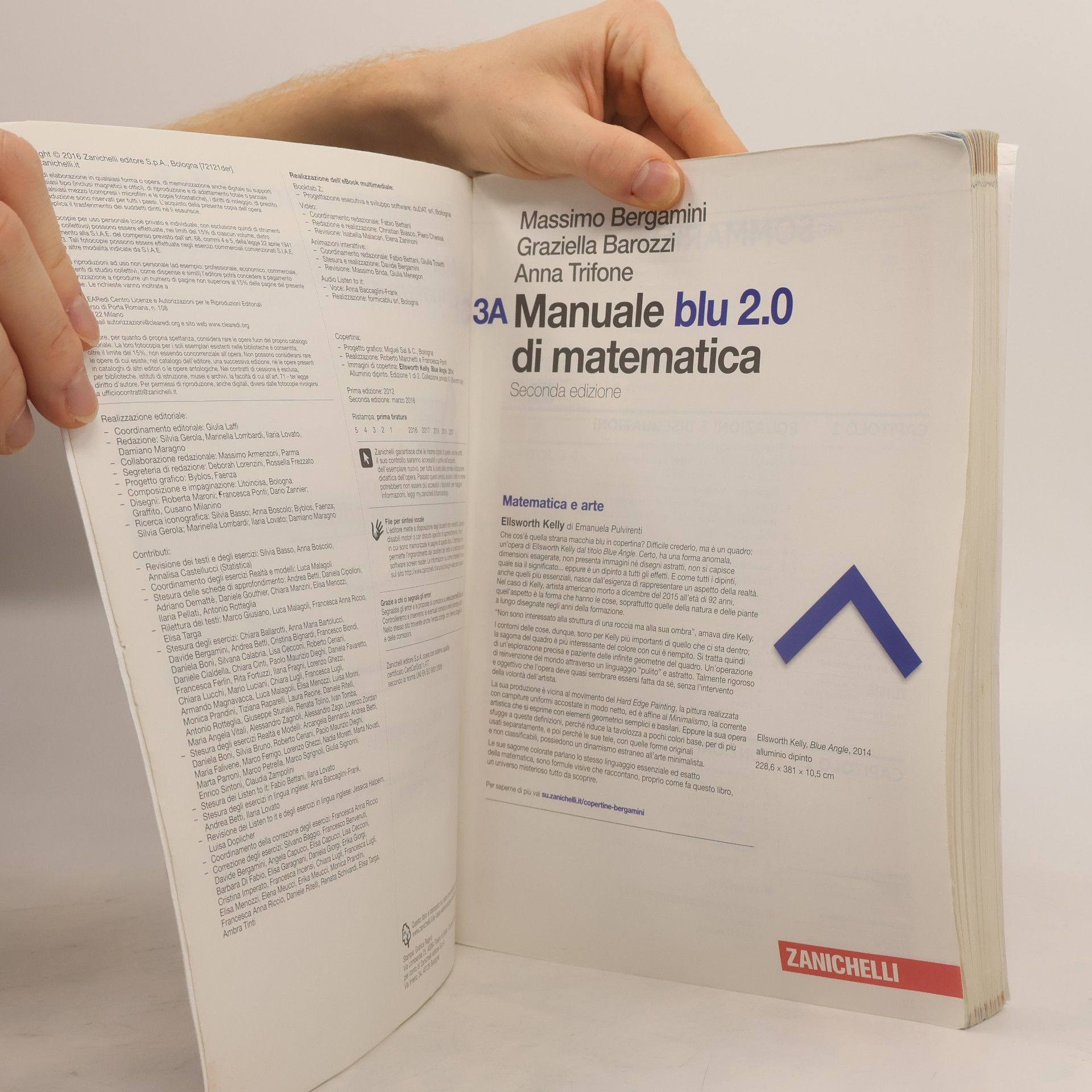 Massimo Bergamini 3B Manuale blu 2.0 di matematica