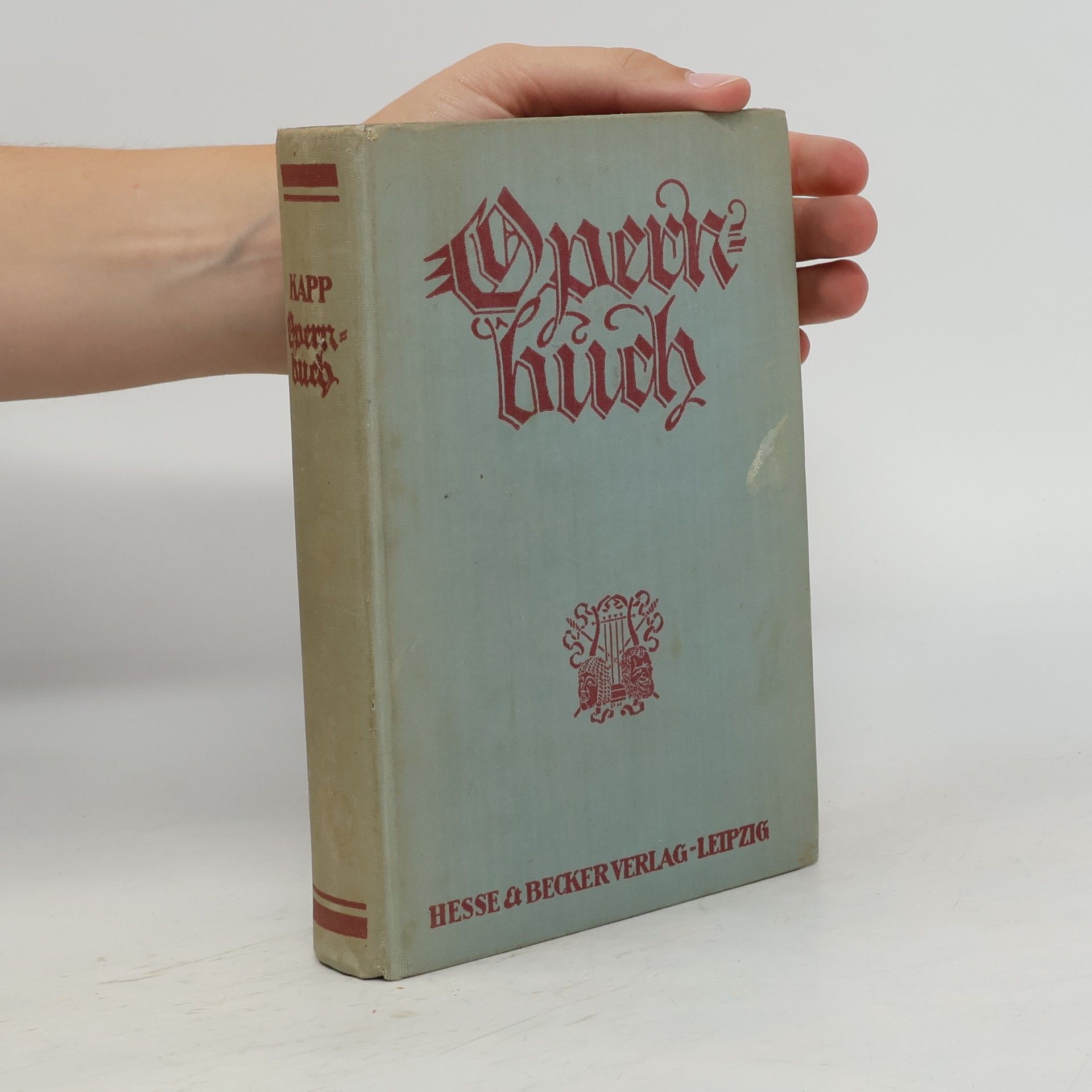 J. Kapp Das Opernbuch