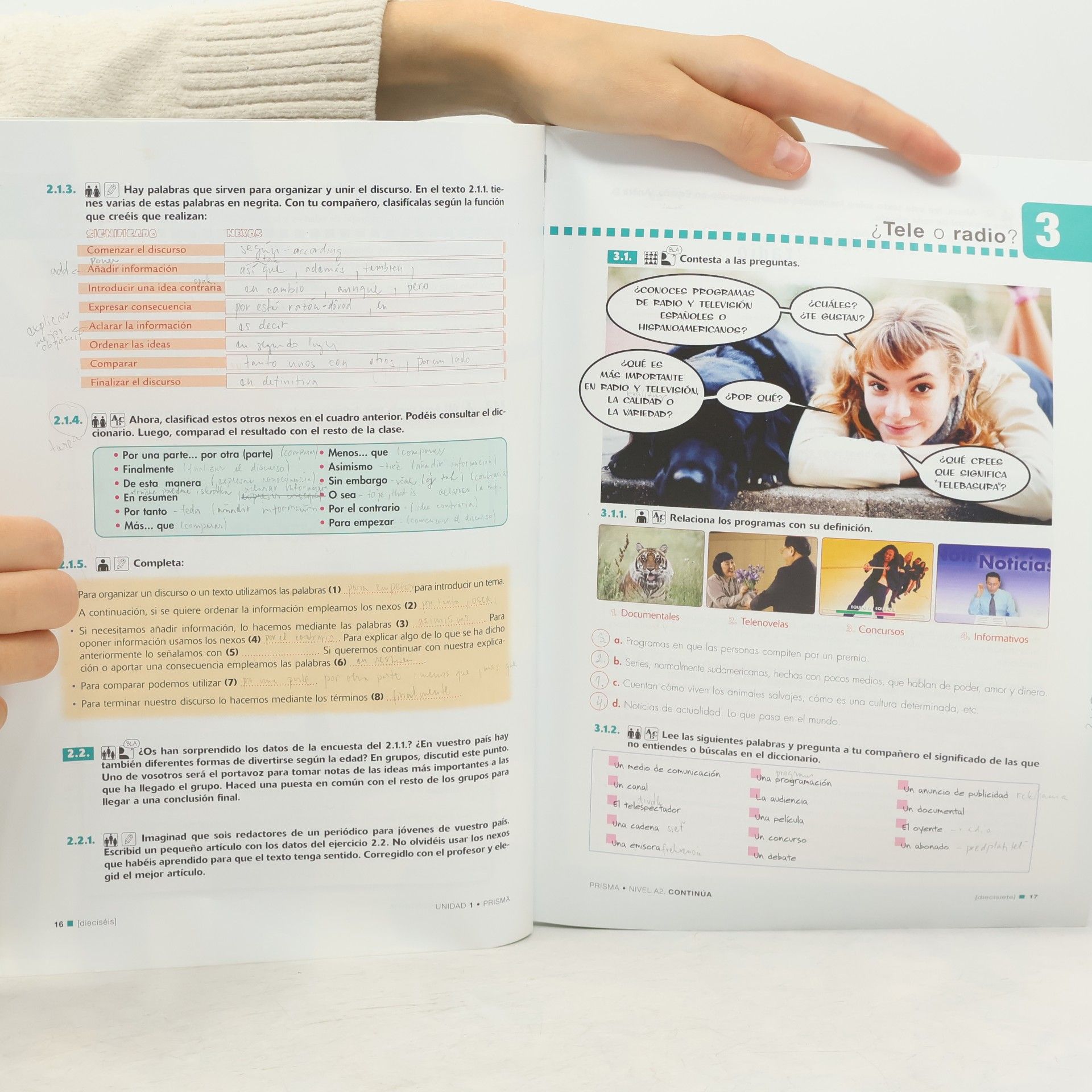 AA.VV. Español manual del estudiante. Nivel A2 elemental