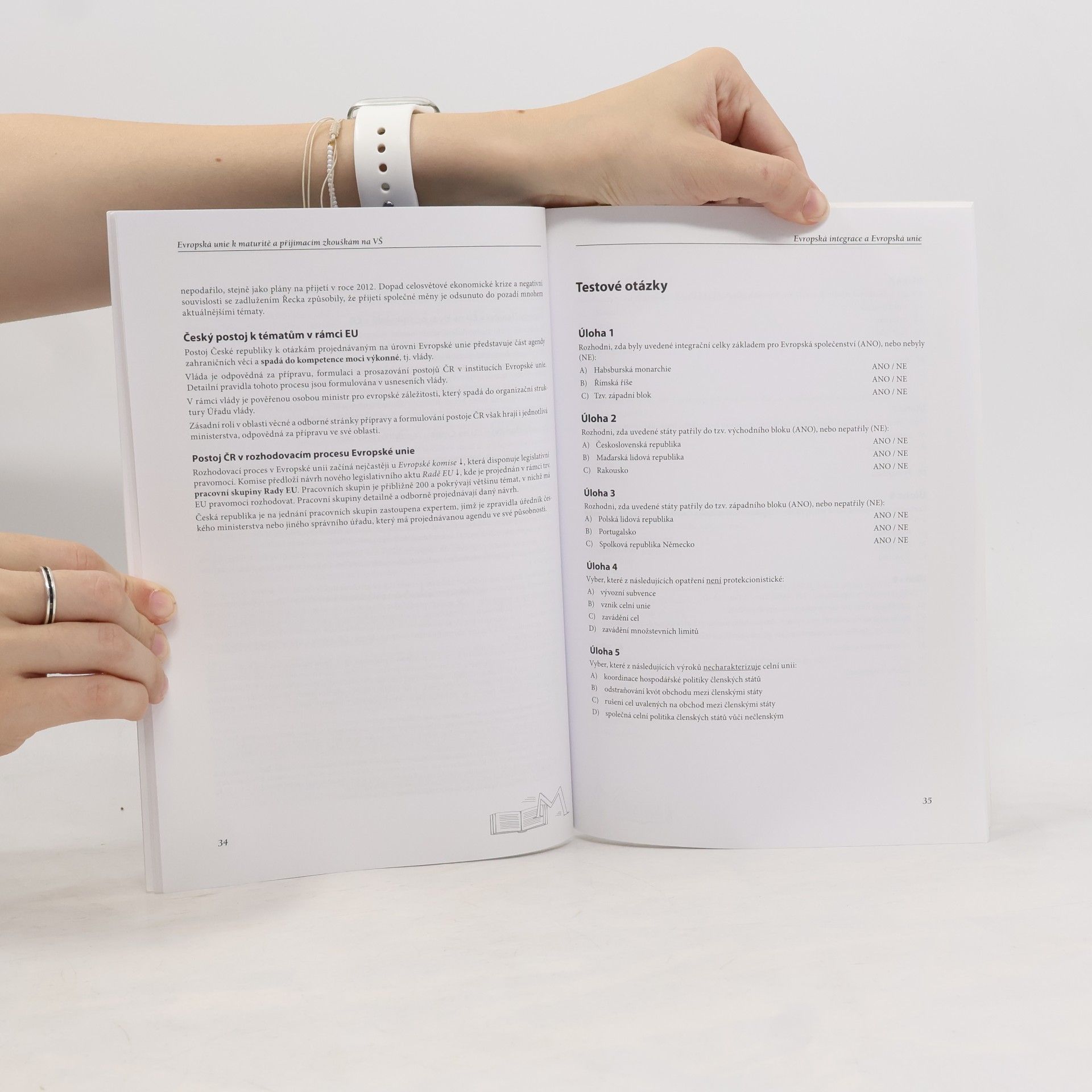Jana Petrželová Evropská unie k maturitě a přijímacím zkouškám na VŠ