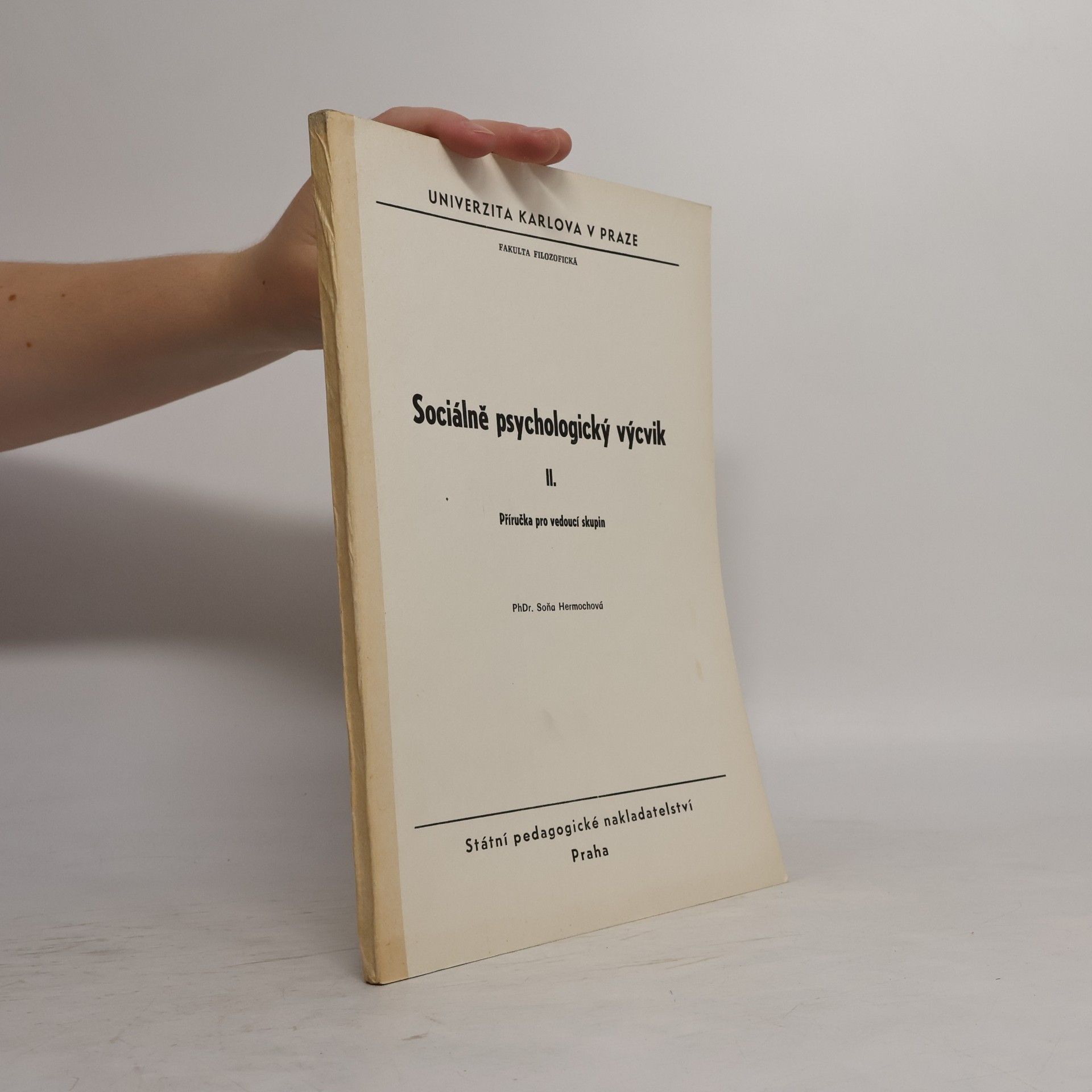 Soňa Hermochová Sociálně psychologický výcvik II
