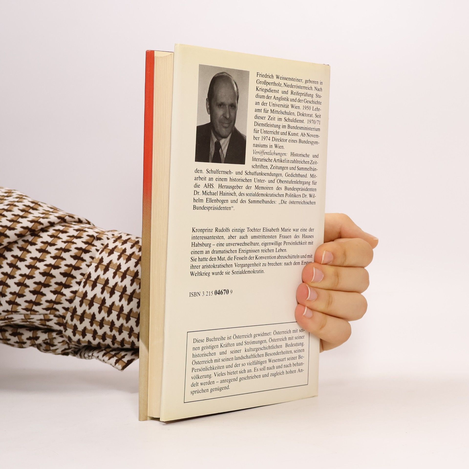 Friedrich Weissensteiner Die rote Erzherzogin
