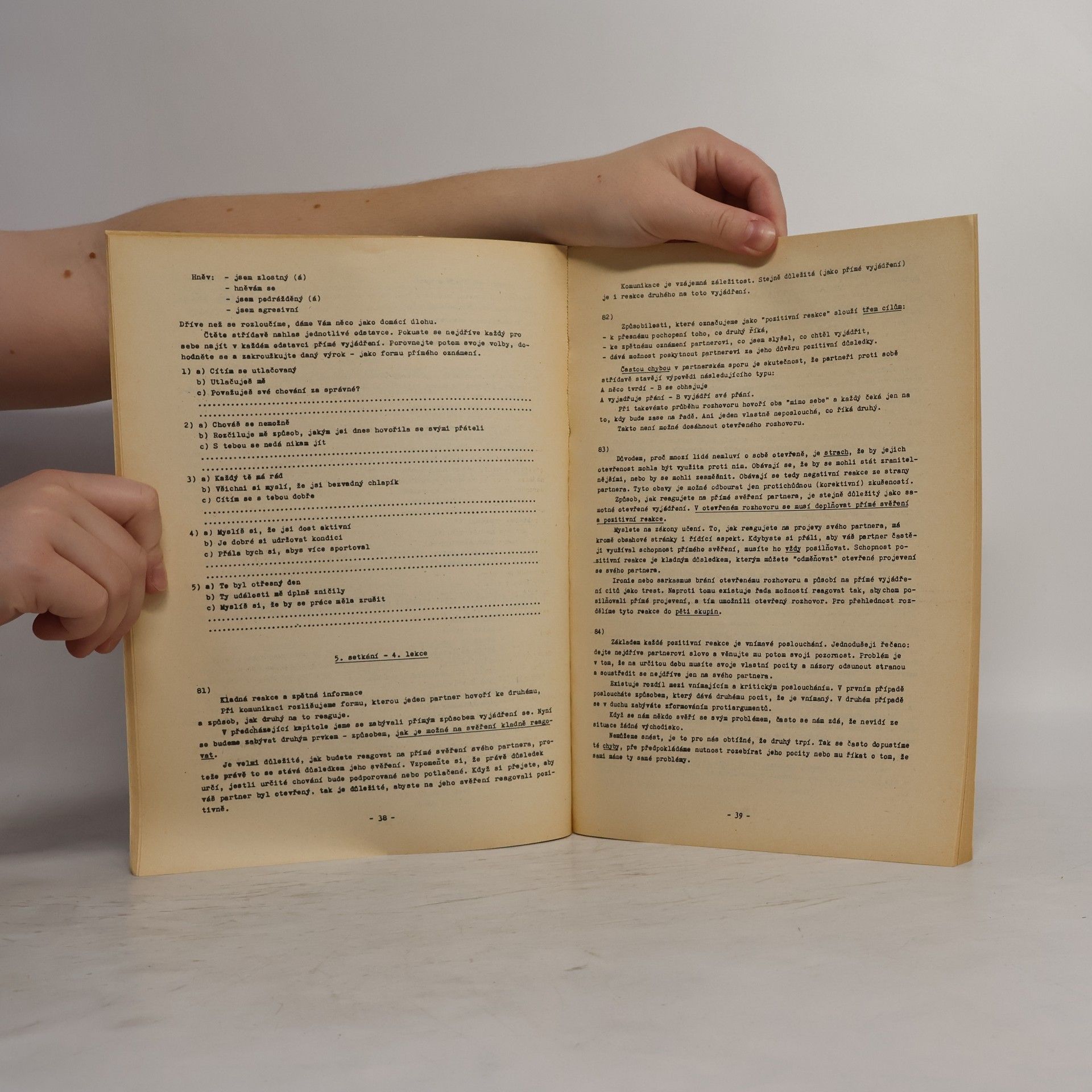 Soňa Hermochová Metody aplikované sociální psychologie II.