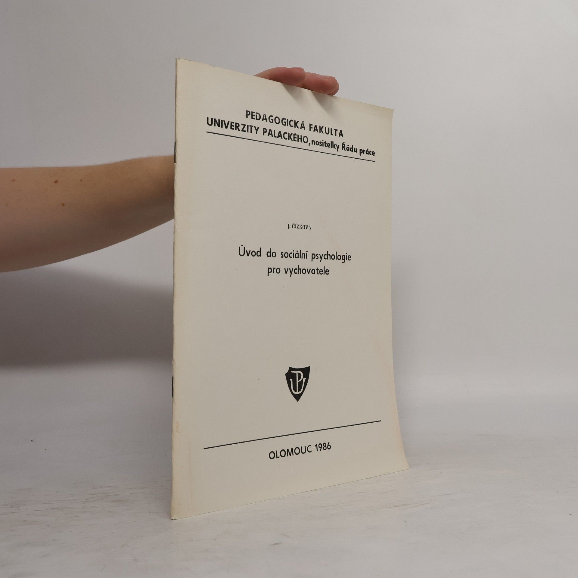 Úvod do sociální psychologie pro vychovatele