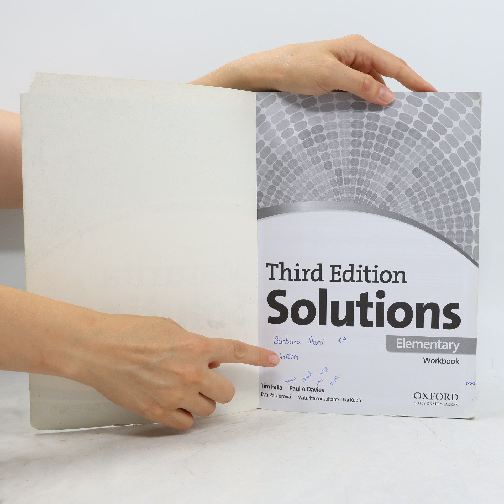 Tim Falla Maturita Solutions. Elementary Workbook. 3rd Edition