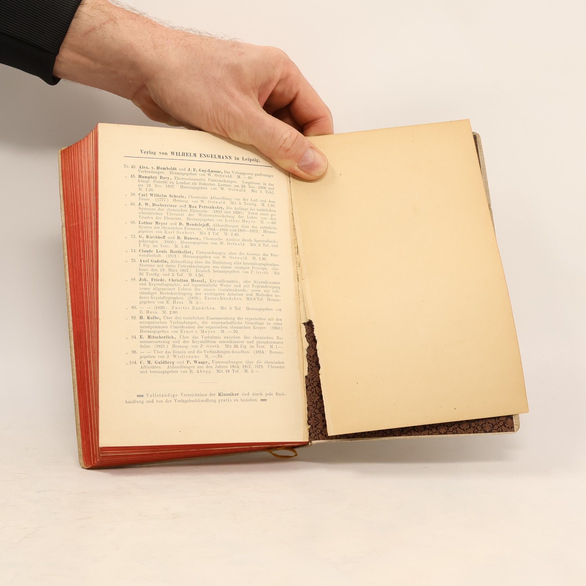 Wilhelm Ostwald Grundriss Der Allgemeinen Chemie