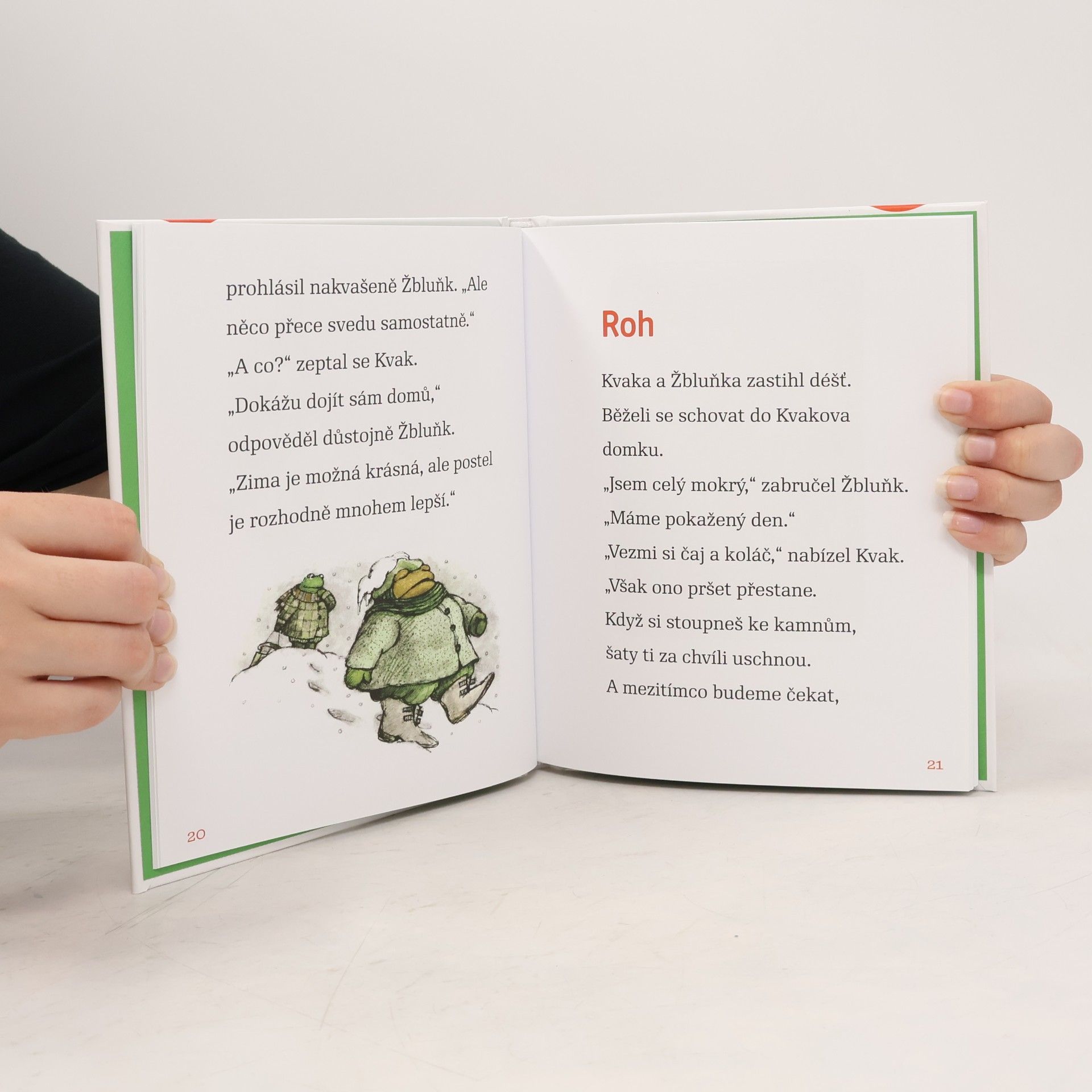 Arnold Lobel Kvak a Žbluňk od jara do Vánoc