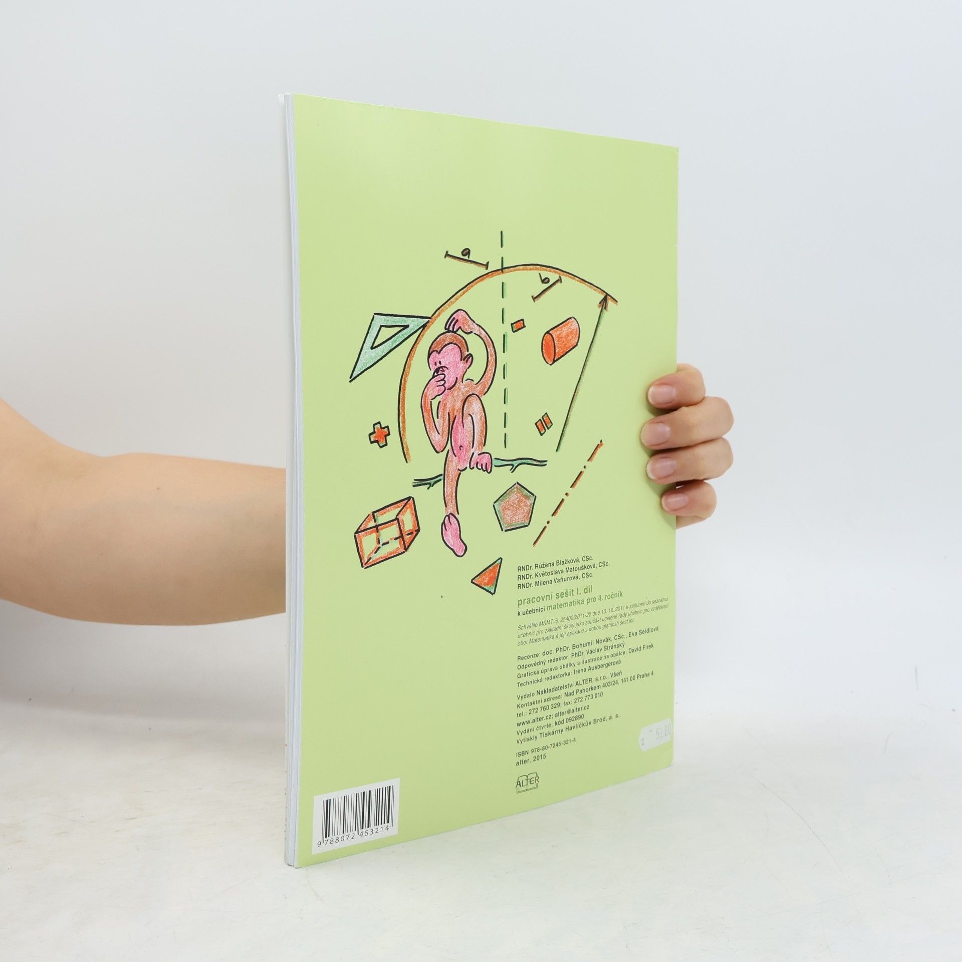 Růžena Blažková Pracovní sešit k učebnici matematika 4. I