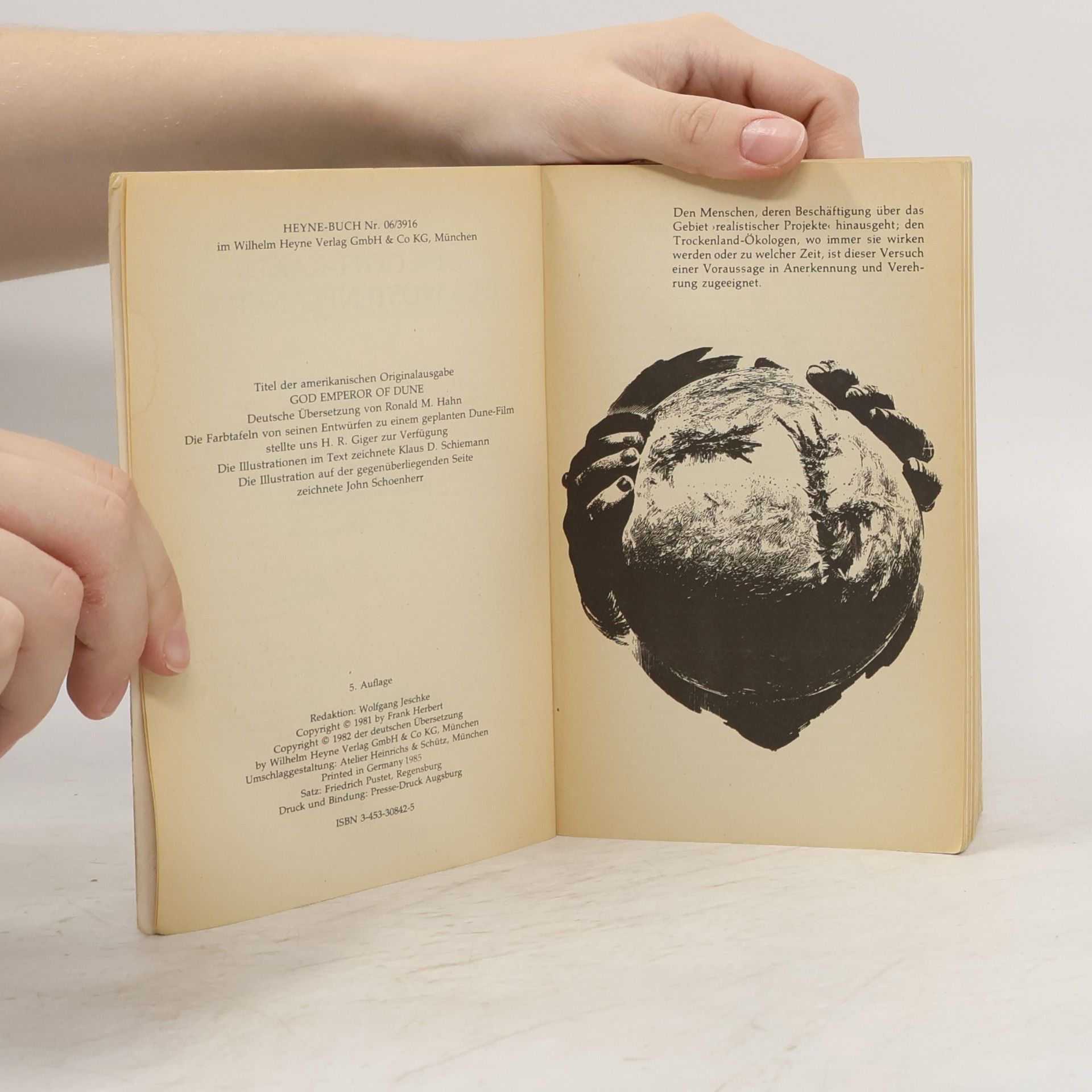 Frank Herbert Der Gottkaiser des Wüstenplaneten
