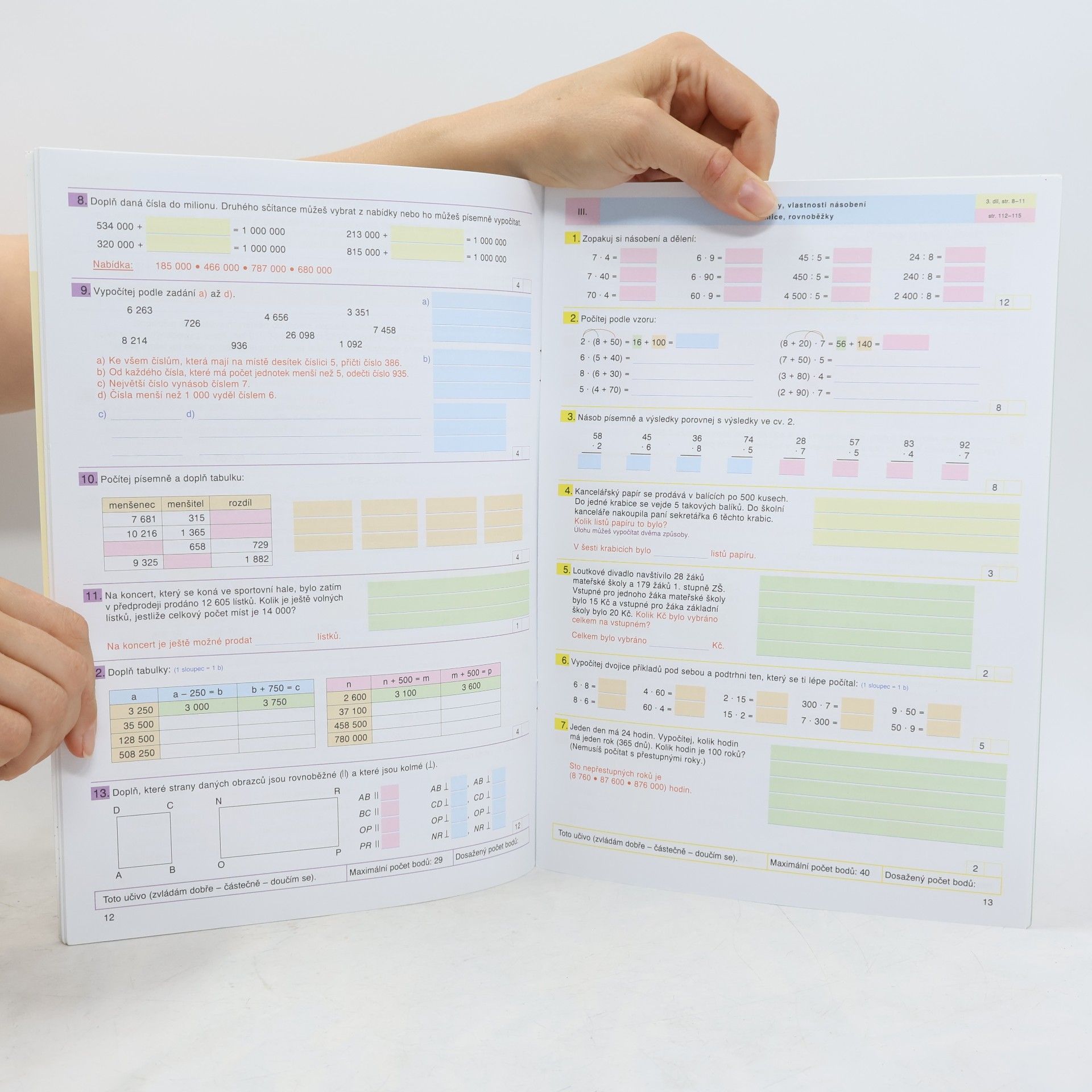 Růžena Blažková Pracovní sešit k učebnici Matematika 4. II. díl