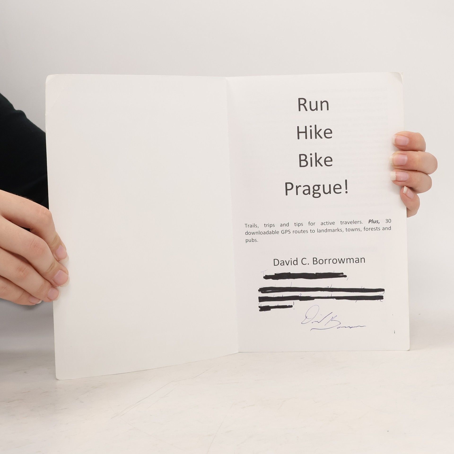 David C. Borrowman Run Hike Bike Prague!