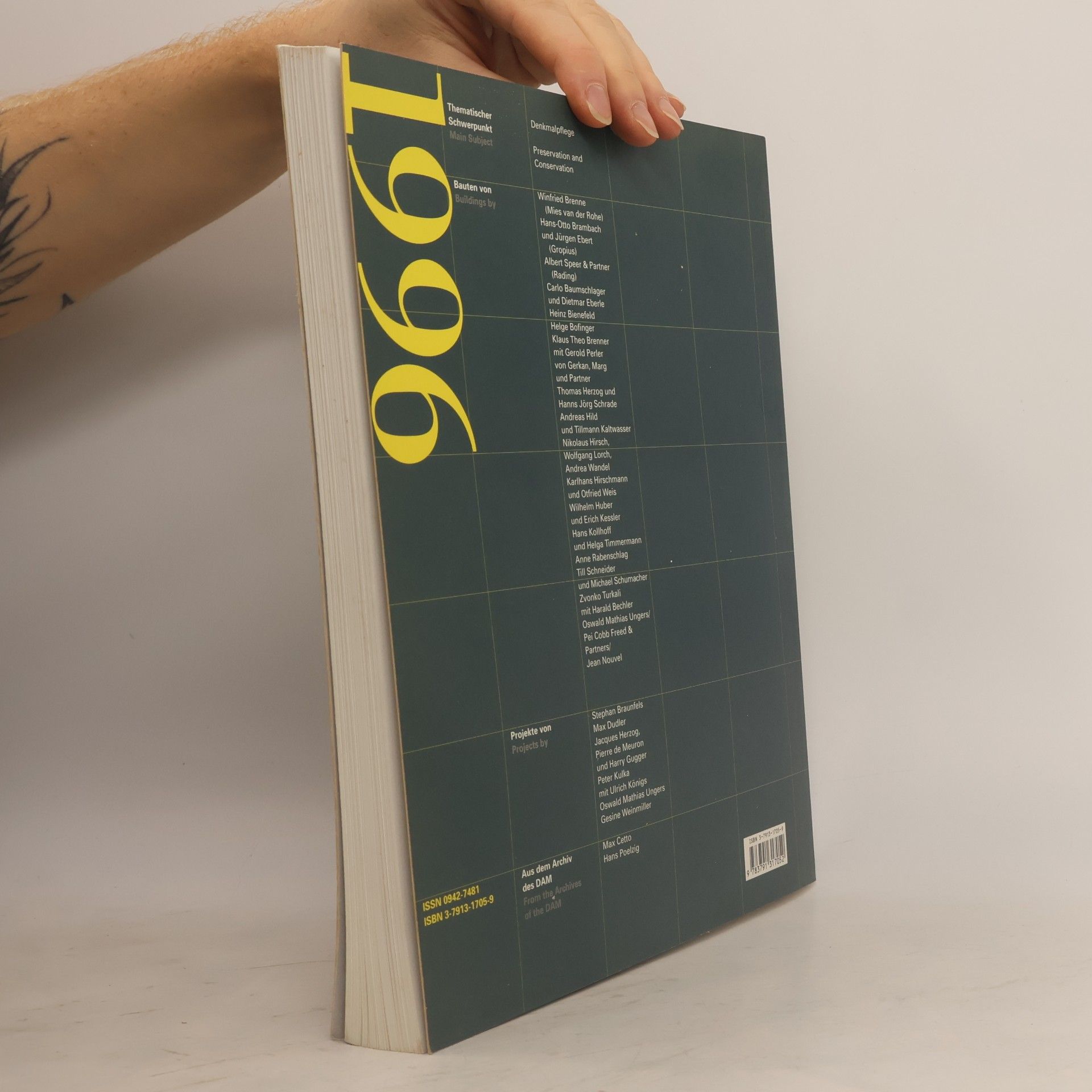 Autorenkollektiv Dam Architektur Jahrbuch 1996