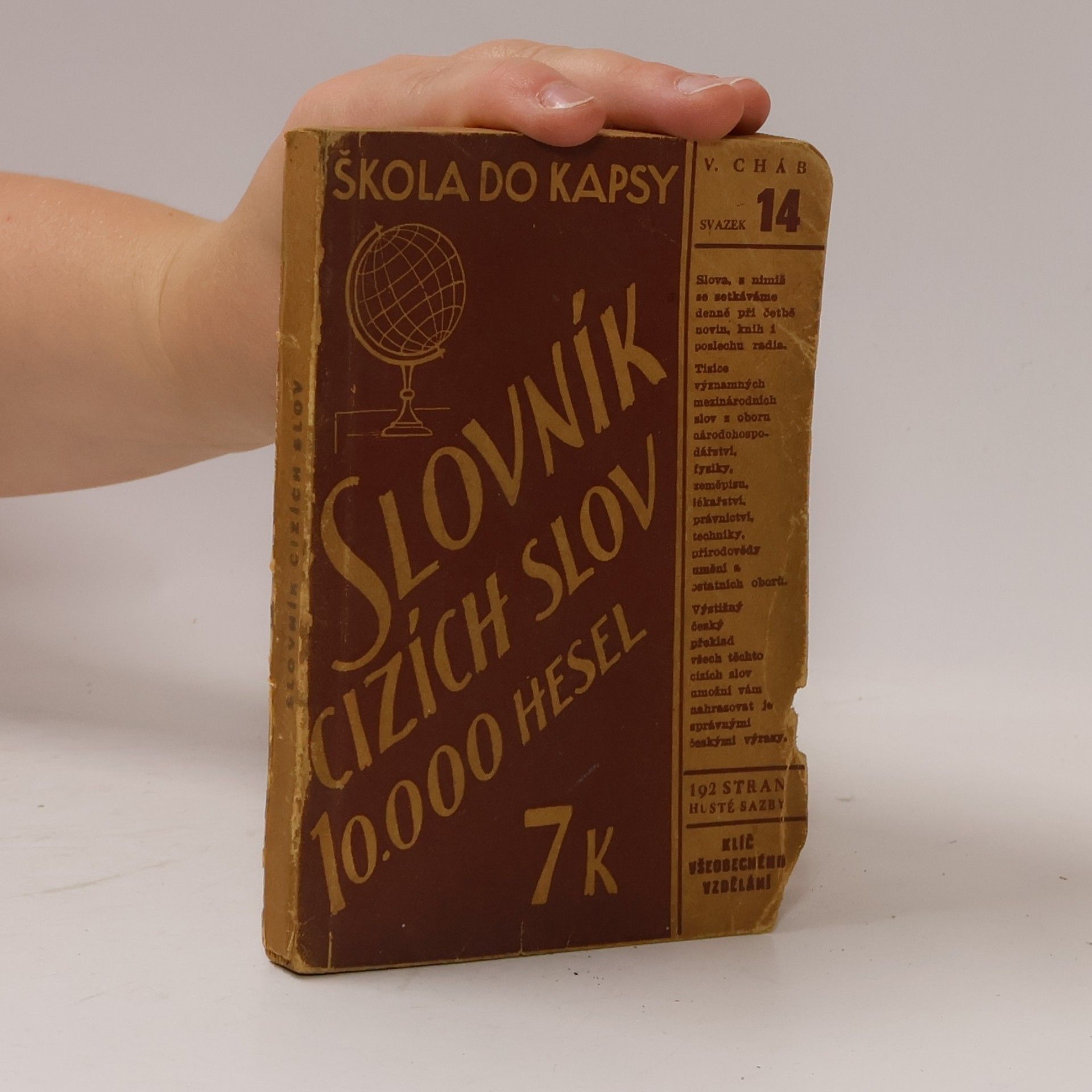 V. Cháb Škola do kapsy 14. Slovník cizích slov