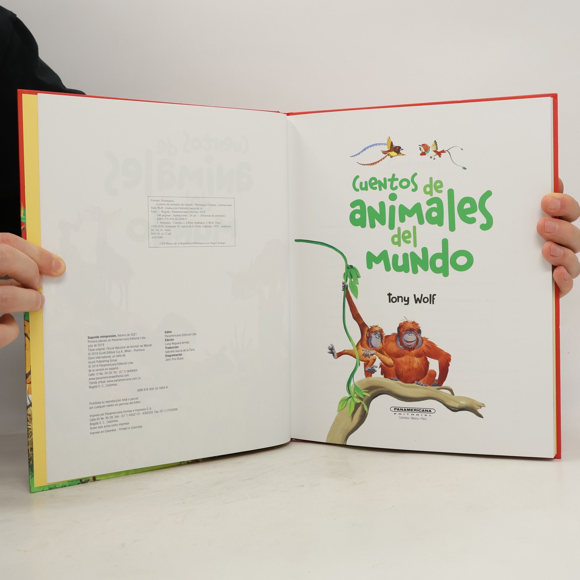 Peirangela Fioriani Cuentos de animales del mundo