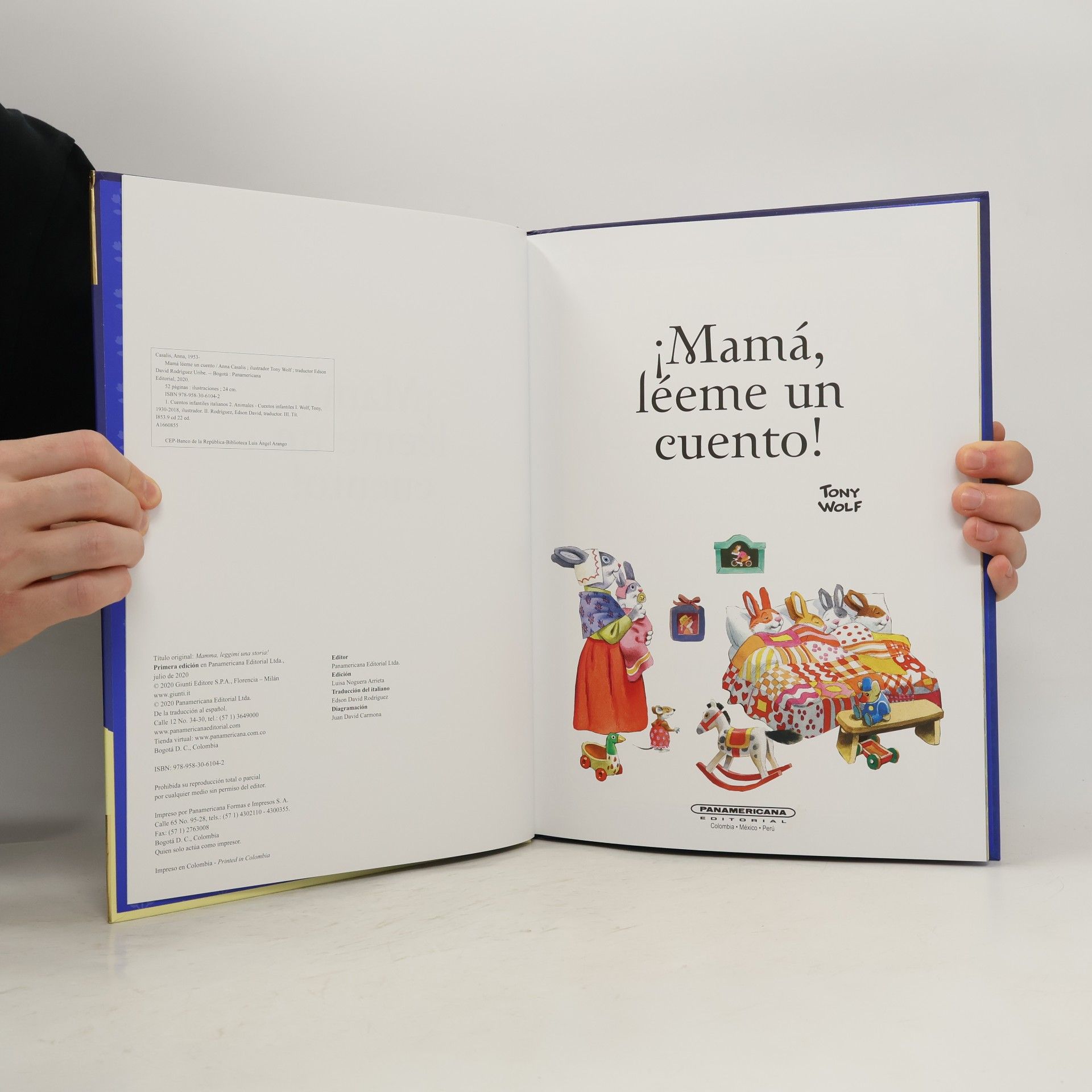 Anna Casalis ¡Mamá, léeme un cuento!
