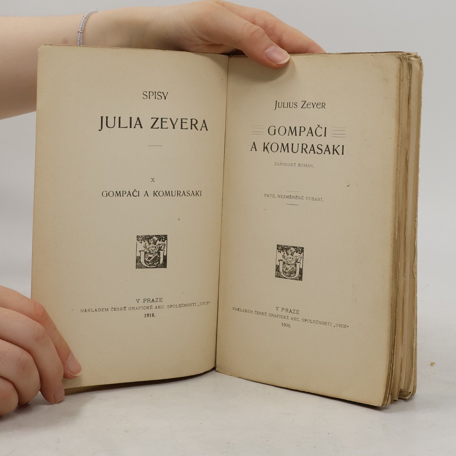 Julius Zeyer Gompači a Komurasaki