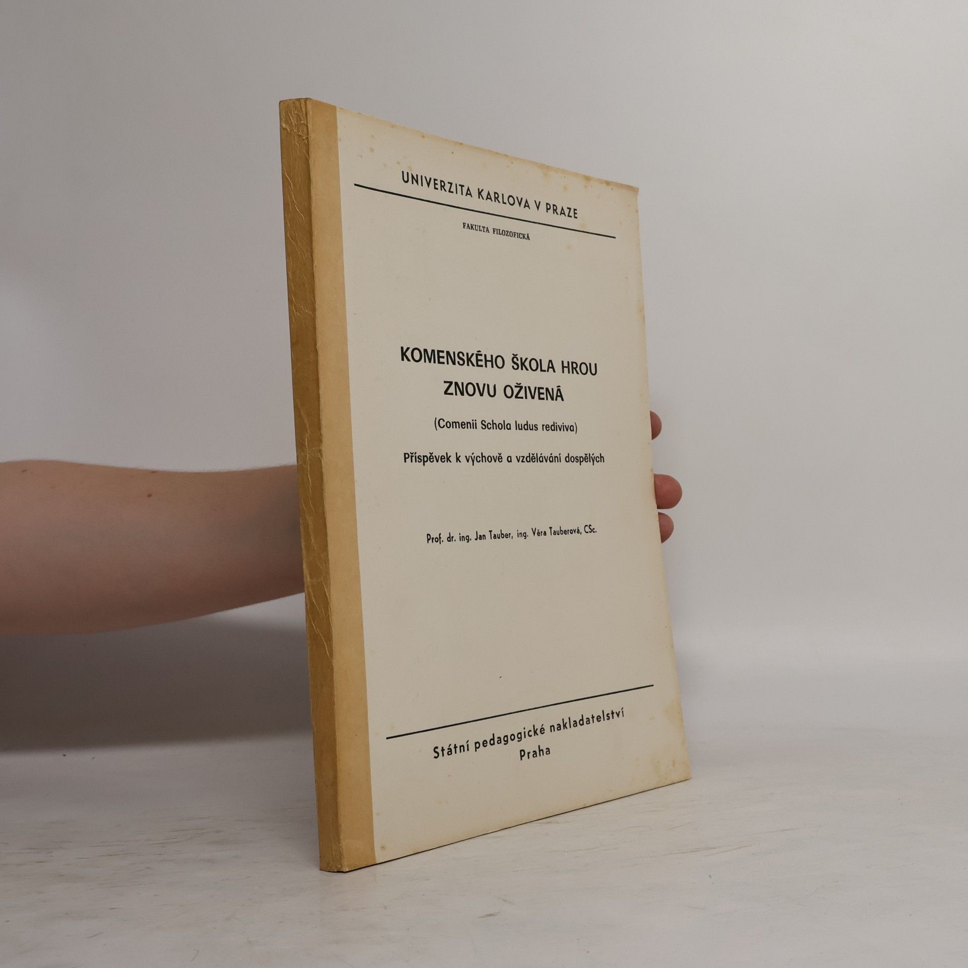 Various authors Komenského škola hrou znovu oživená