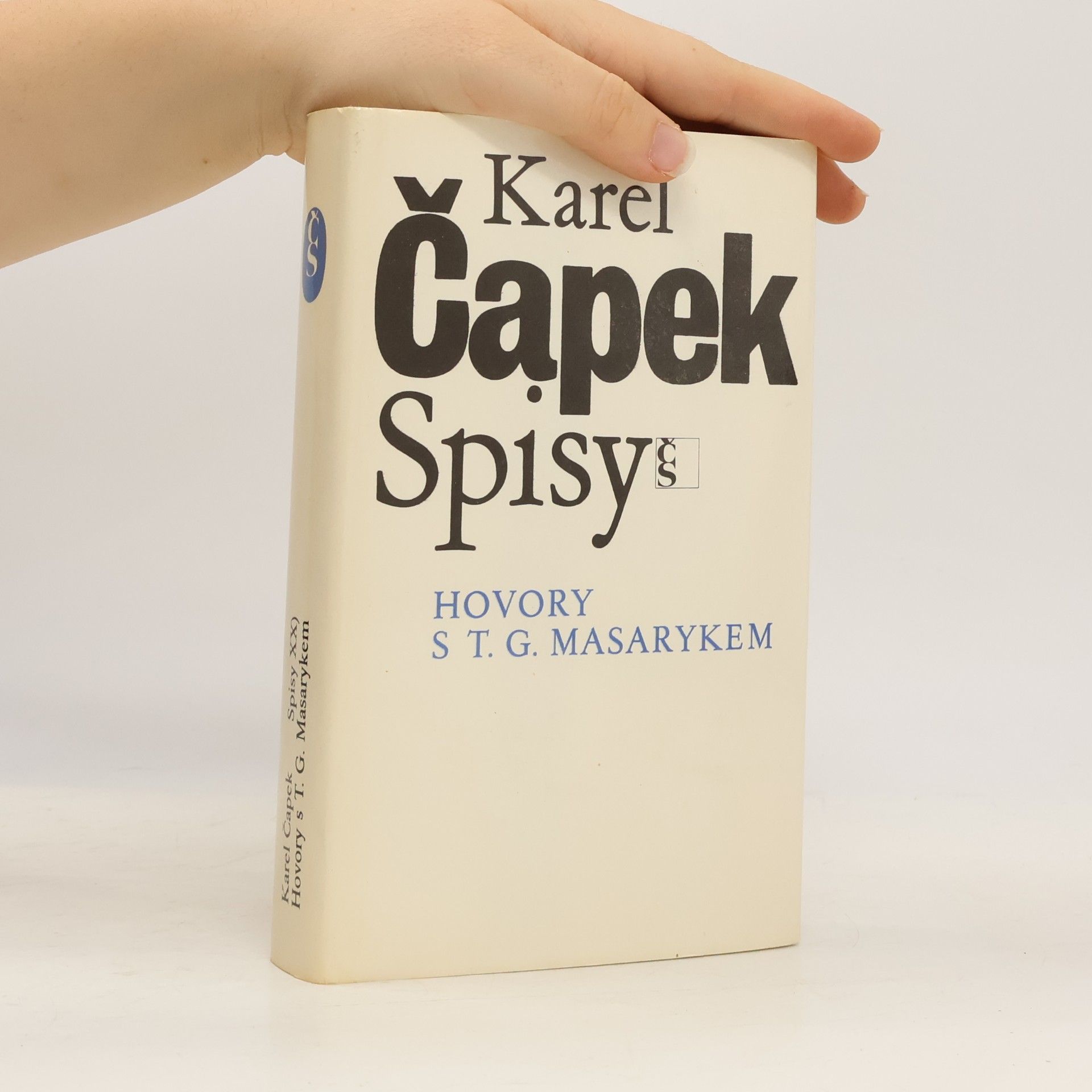 Karel Čapek Hovory s T. G. Masarykem