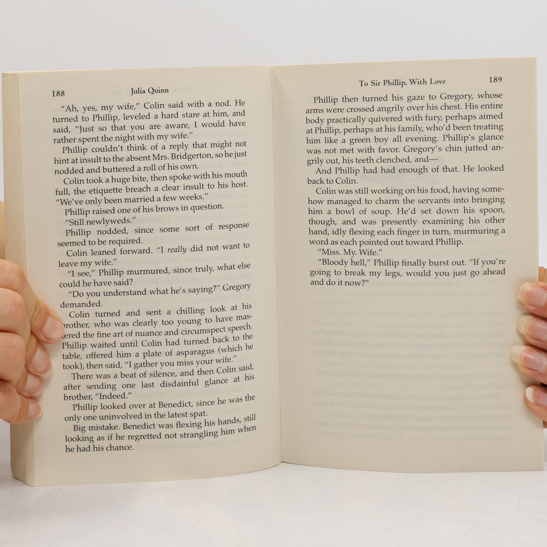 Julia Quinn To Sir Phillip, With Love. Bridgerton. 5. díl