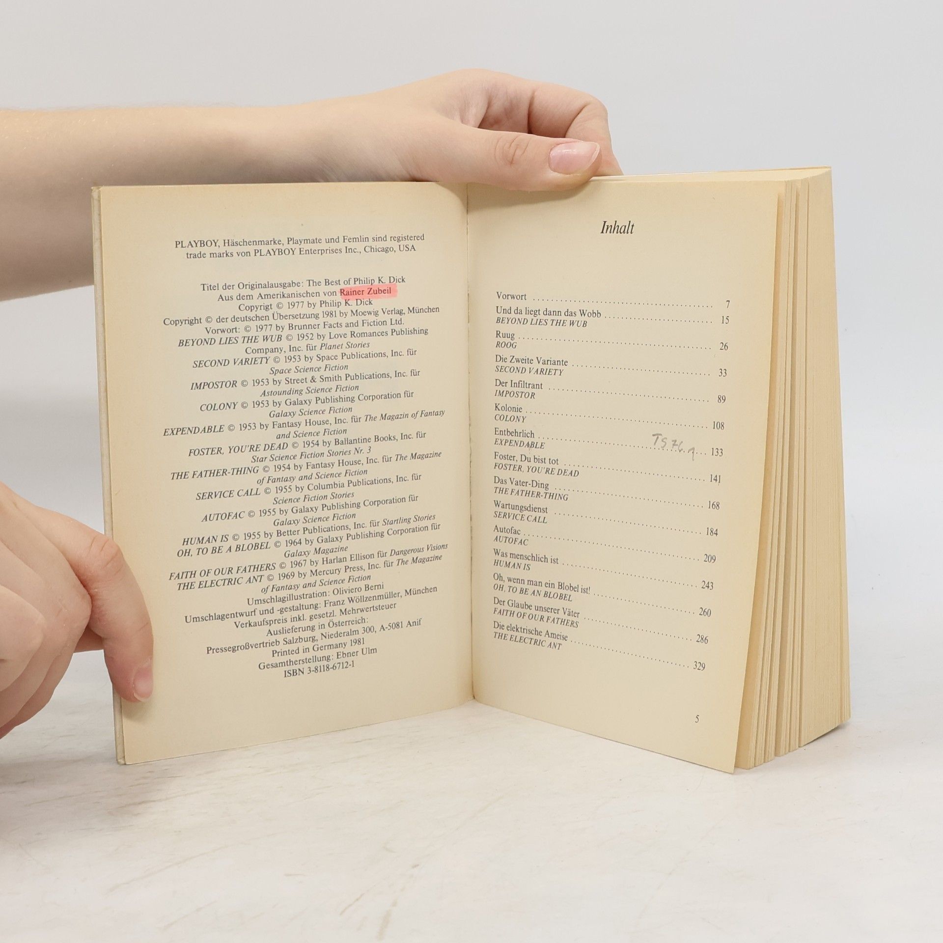 Philip K. Dick Die Besten Stories Von Philip K. Dick