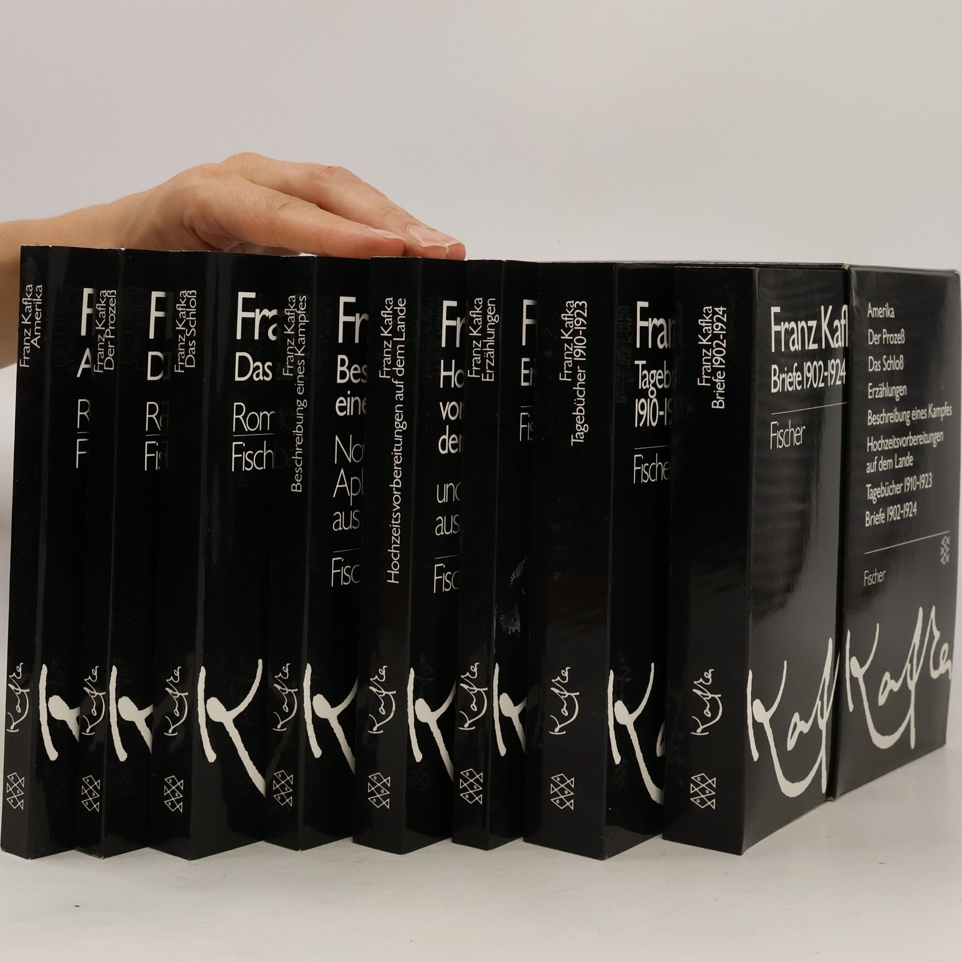 Max Brod Franz Kafka Gesammelte Werke in acht Bänden