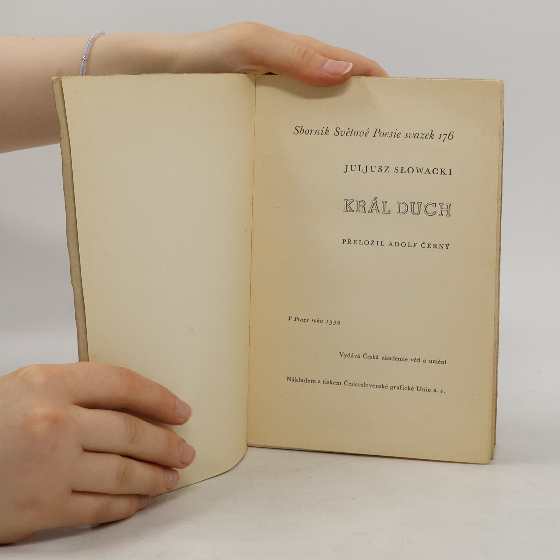 Juljusz Slowacki Král duch