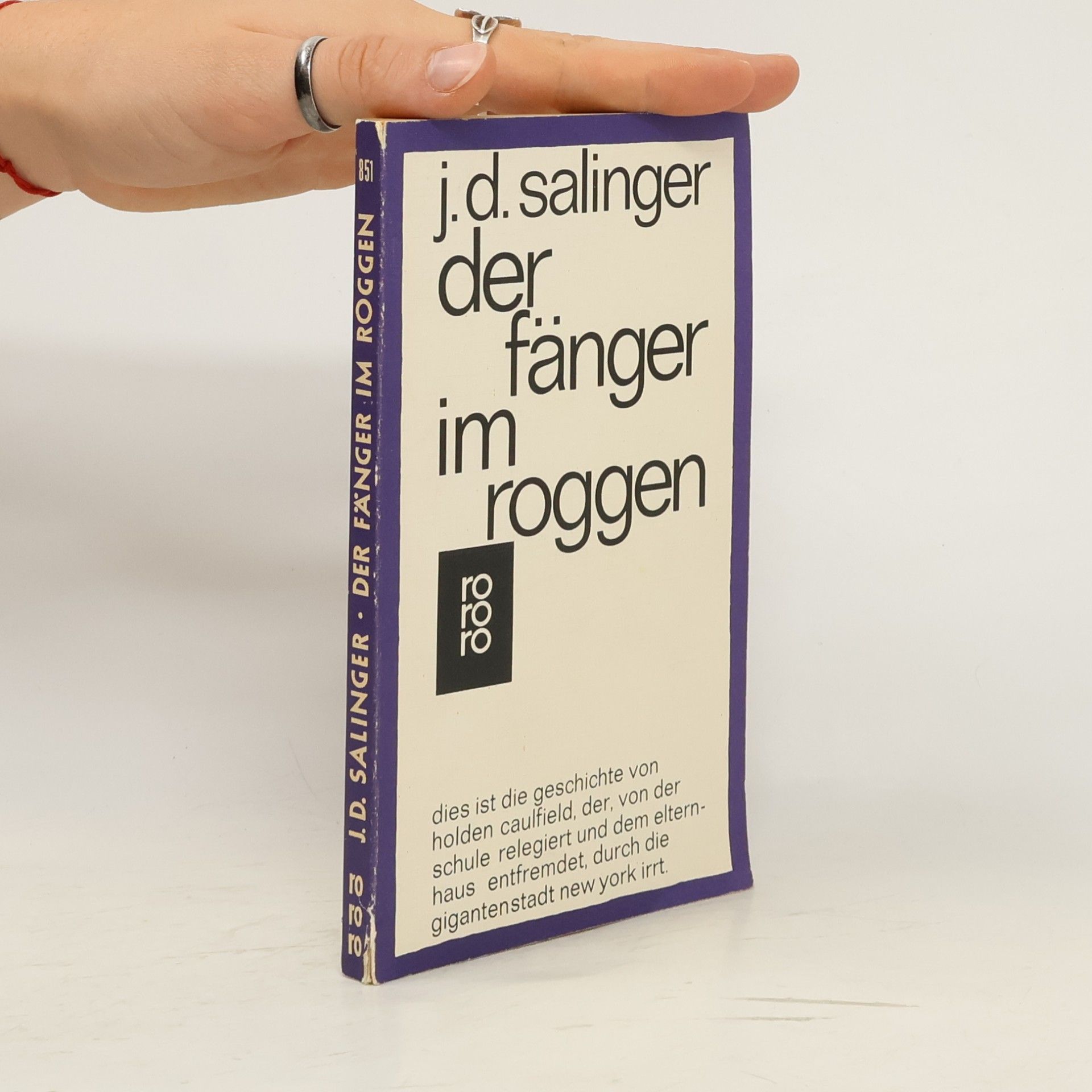J. D. Salinger Der fänger im roggen