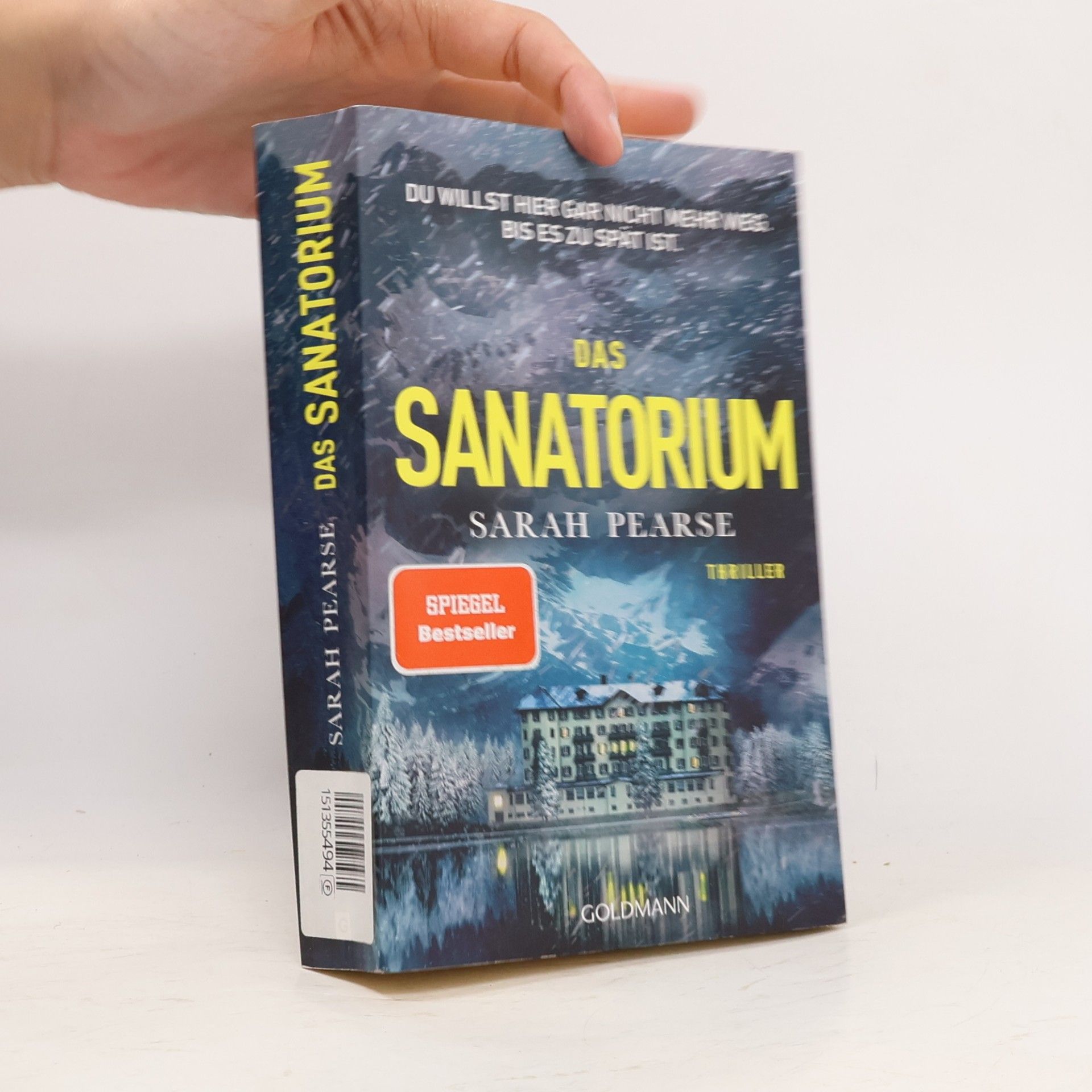 Sarah Pearse Das Sanatorium