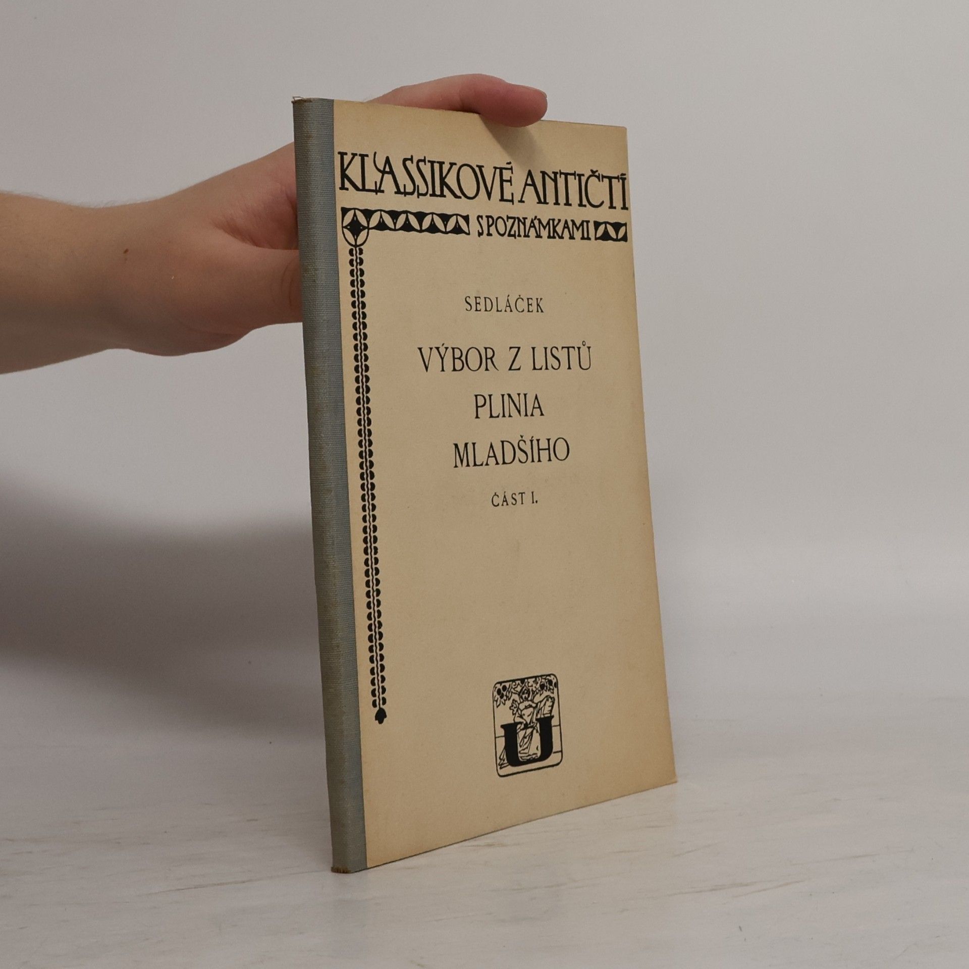 Gaius Plinius Caecilius Secundus Výbor z listů Plinia mladšího