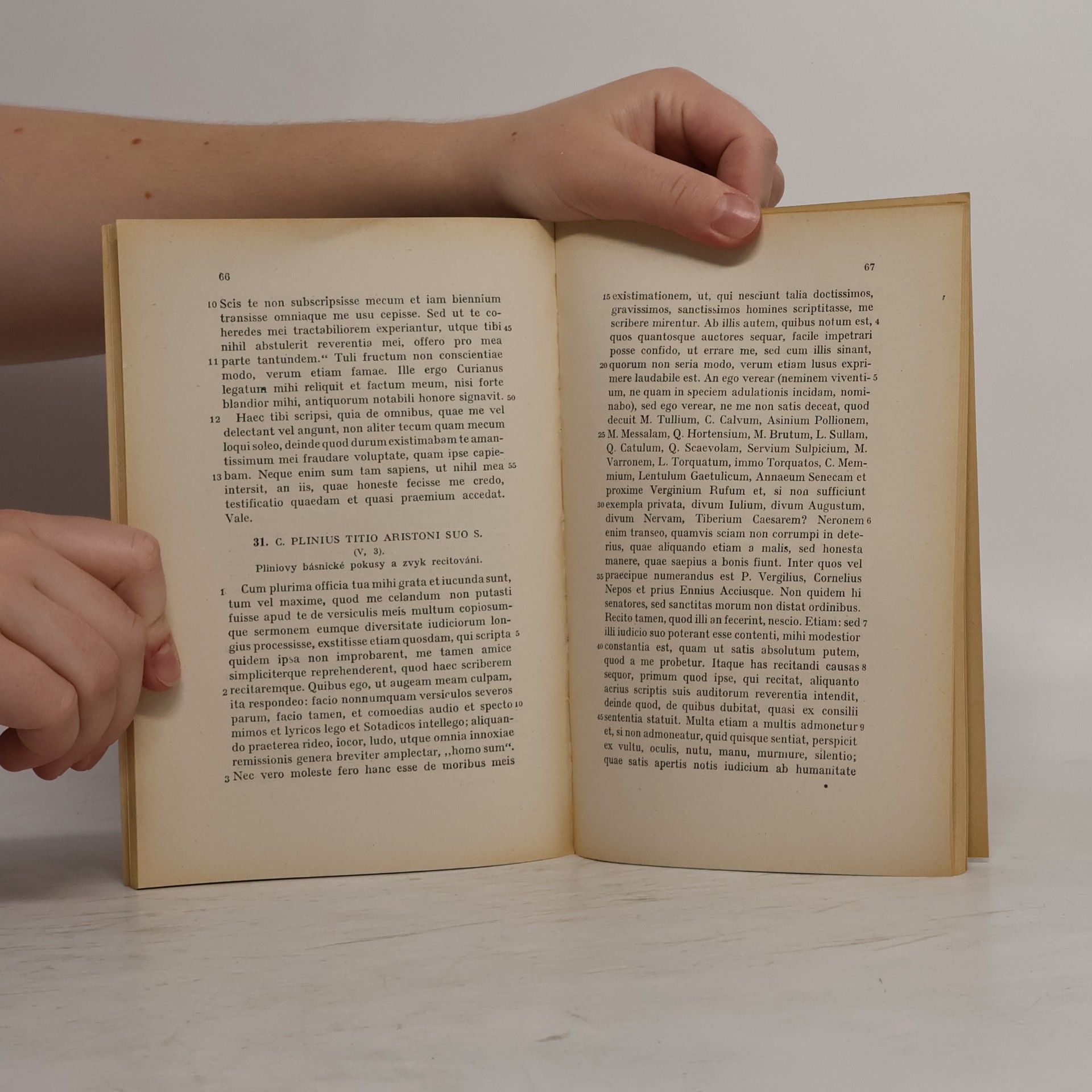Gaius Plinius Caecilius Secundus Výbor z listů Plinia mladšího