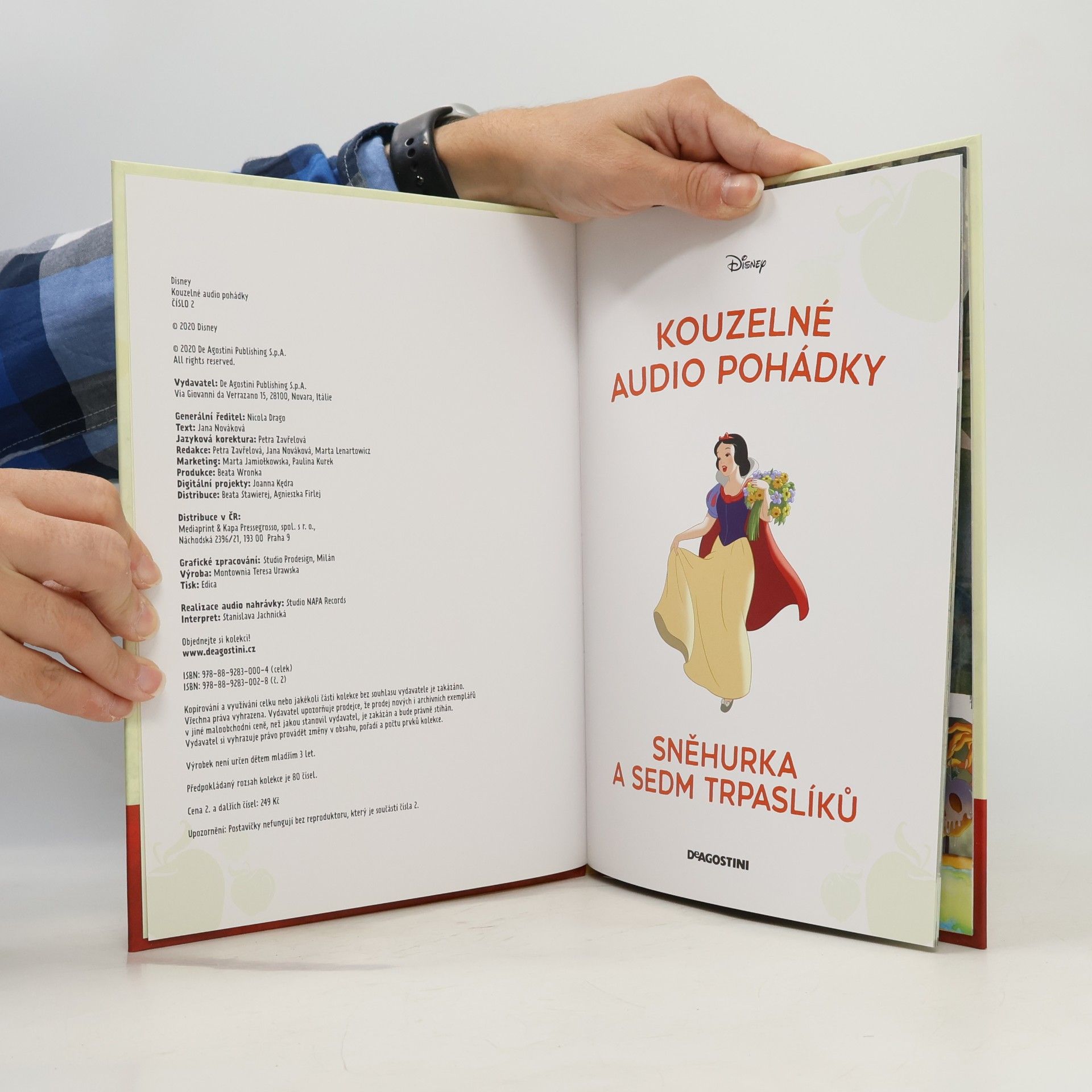 Kolektiv autorů Kouzelné audio pohádky 2. Sněhurka a sedm trpaslíků