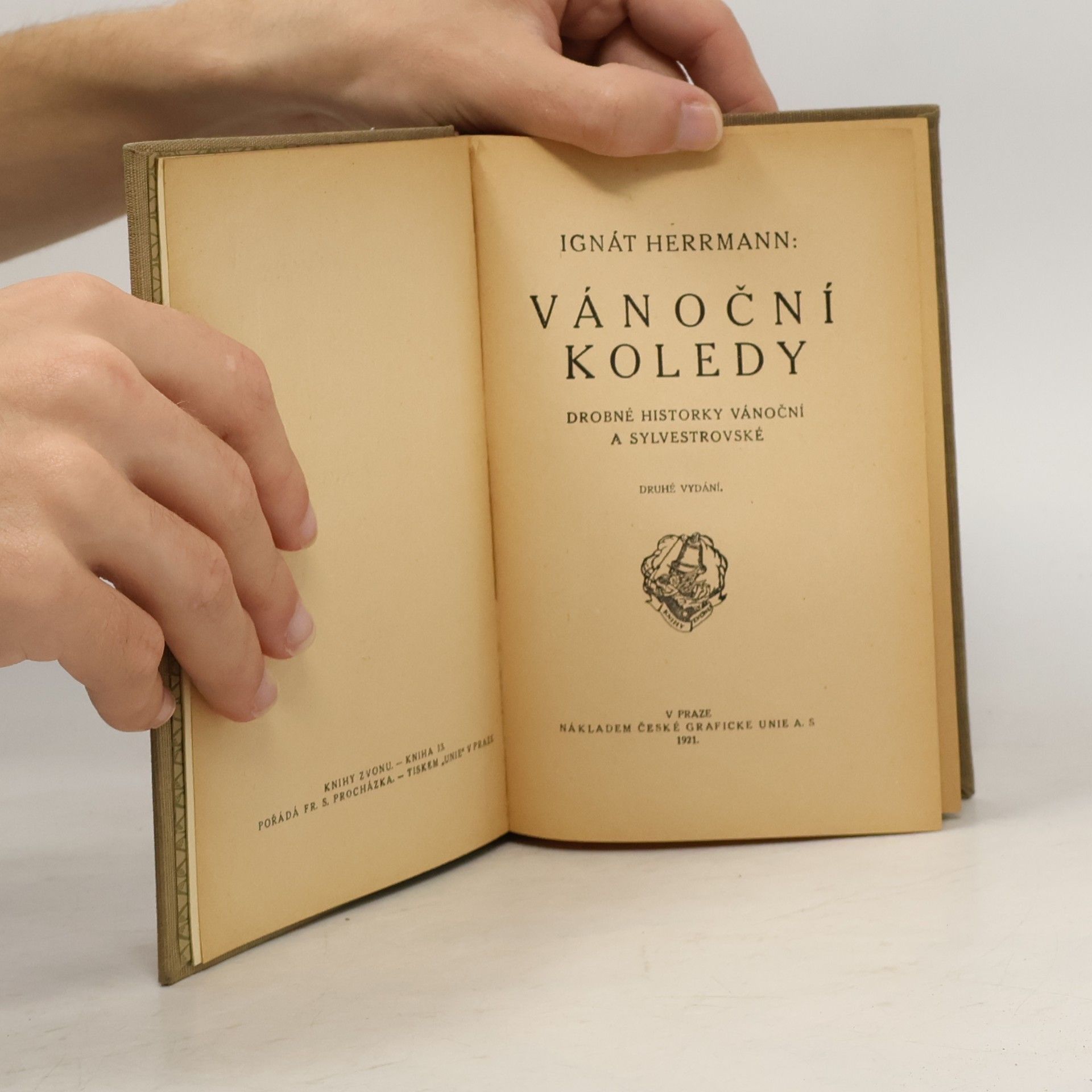 Ignát Herrmann Vánoční koledy. Drobné historky vánoční a sylvestrovské