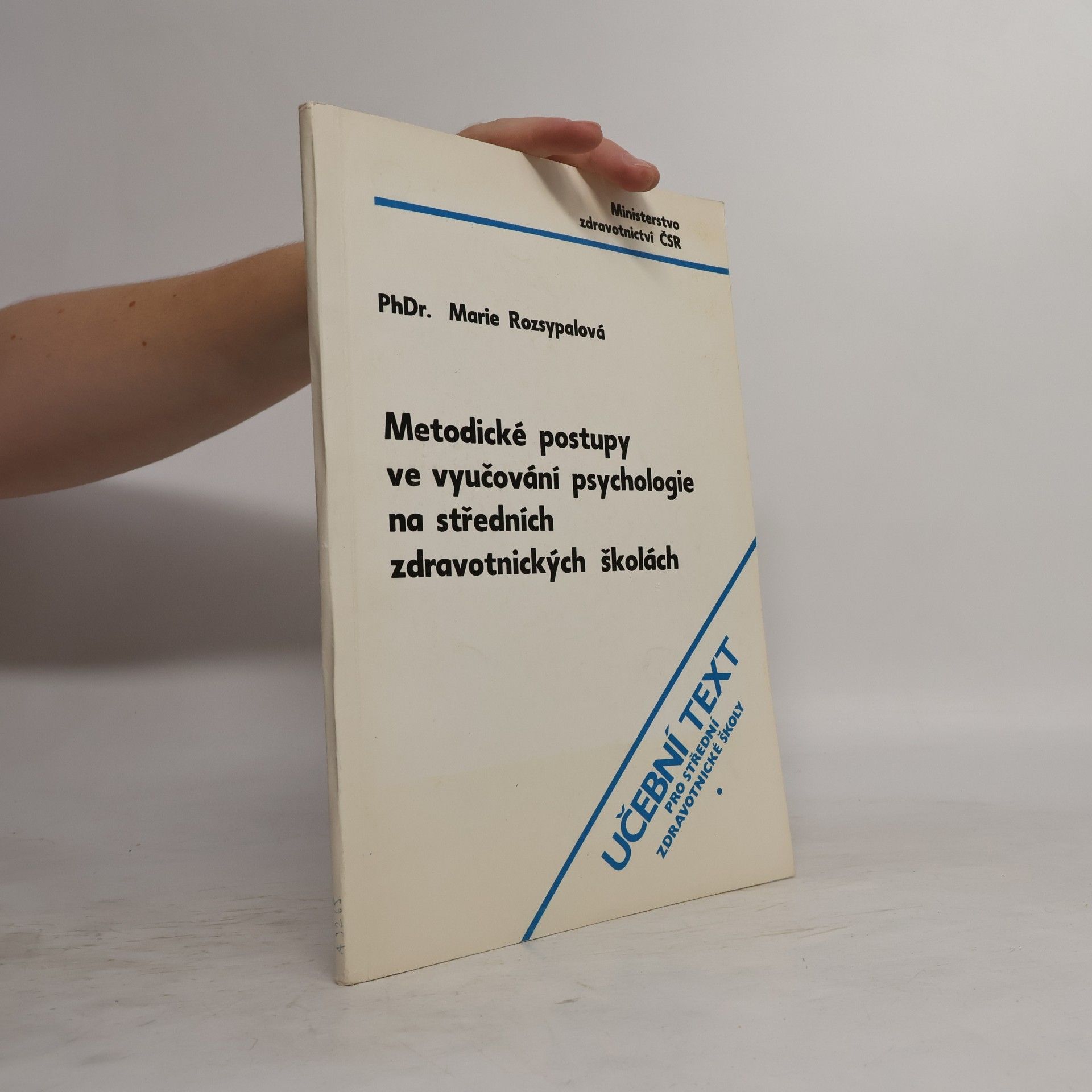 Metodické postupy ve vyučování psychologie na středních zdravotnických školách