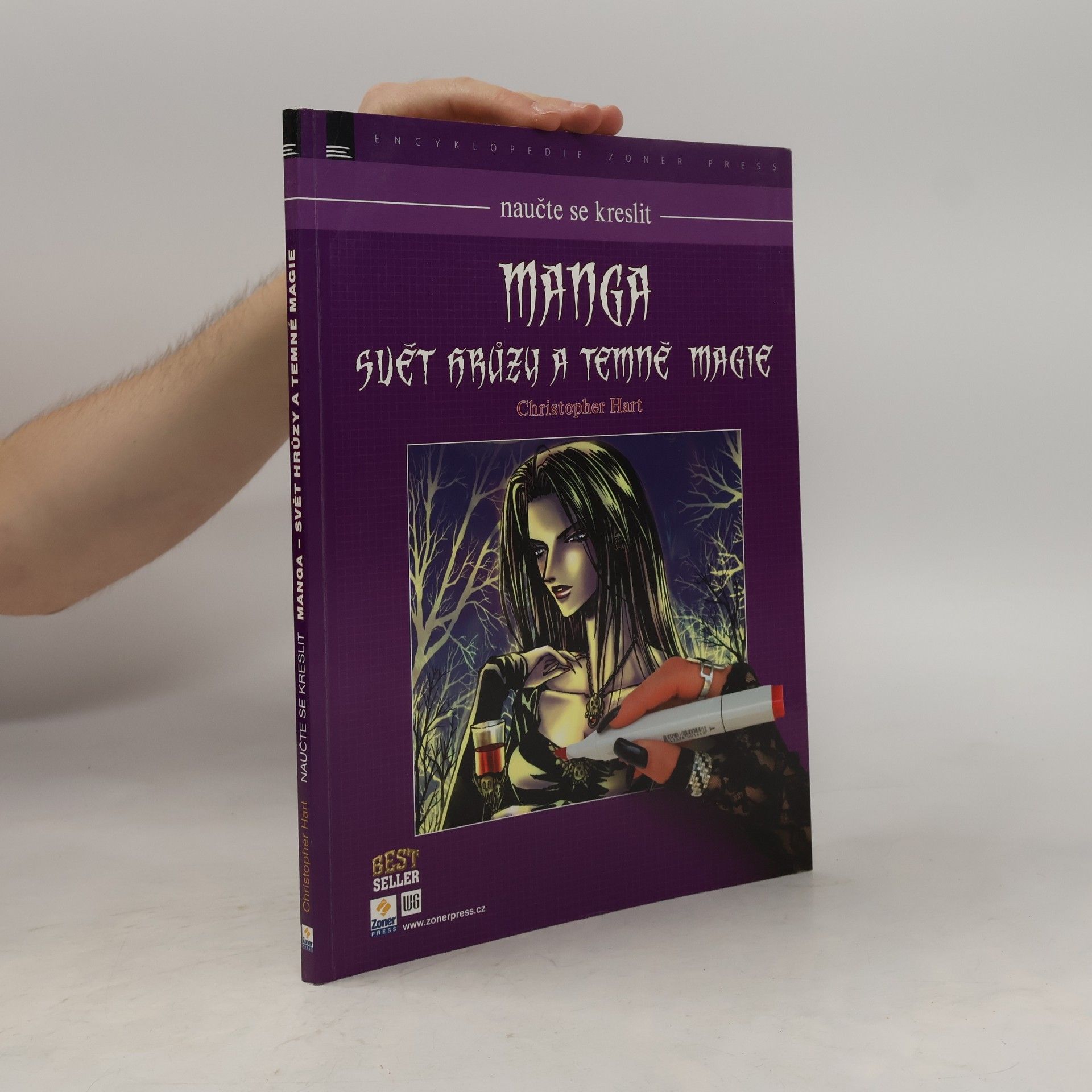 Christopher Hart Manga - svět hrůzy a temné magie. Naučte se kreslit