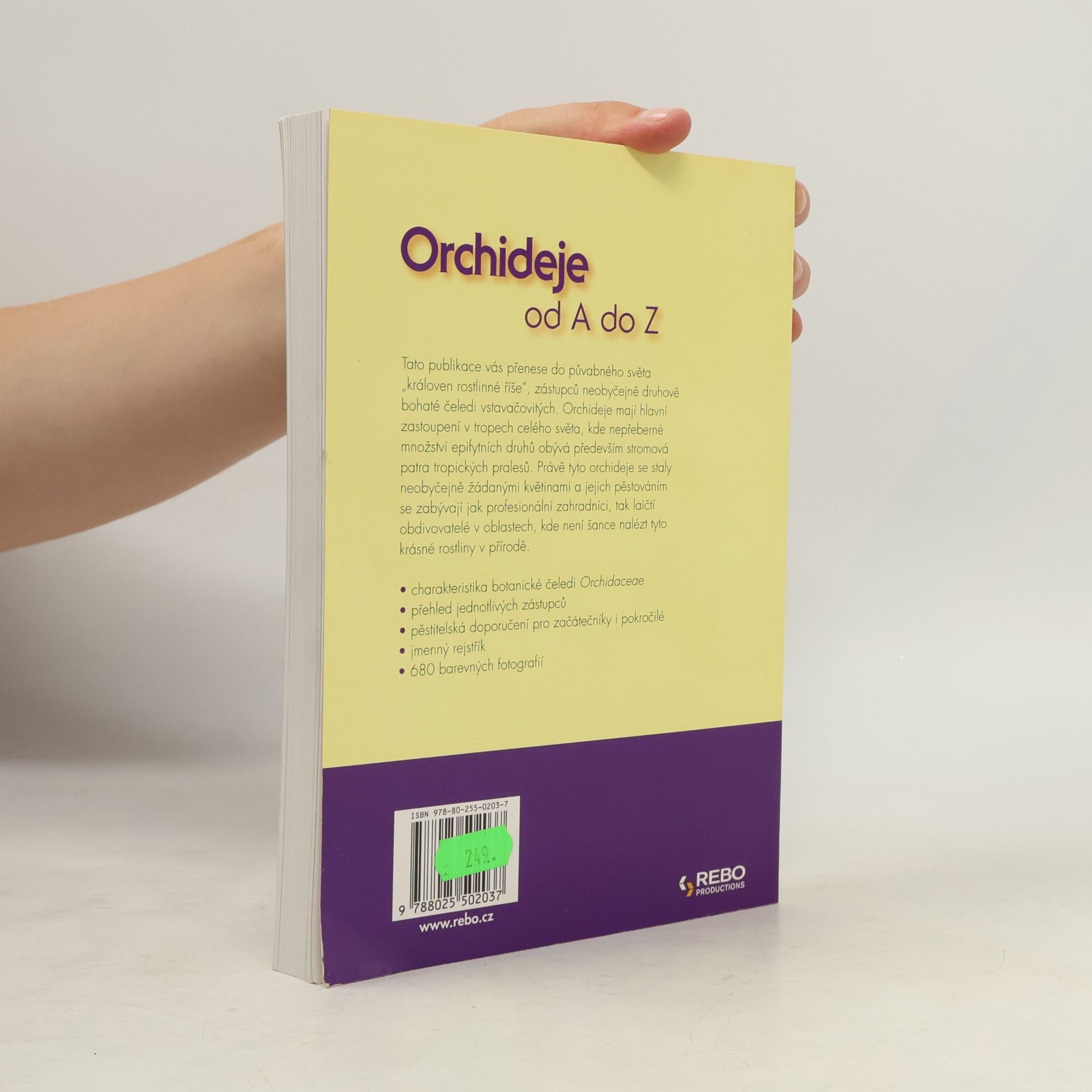 Zdeněk Ježek Orchideje od A do Z