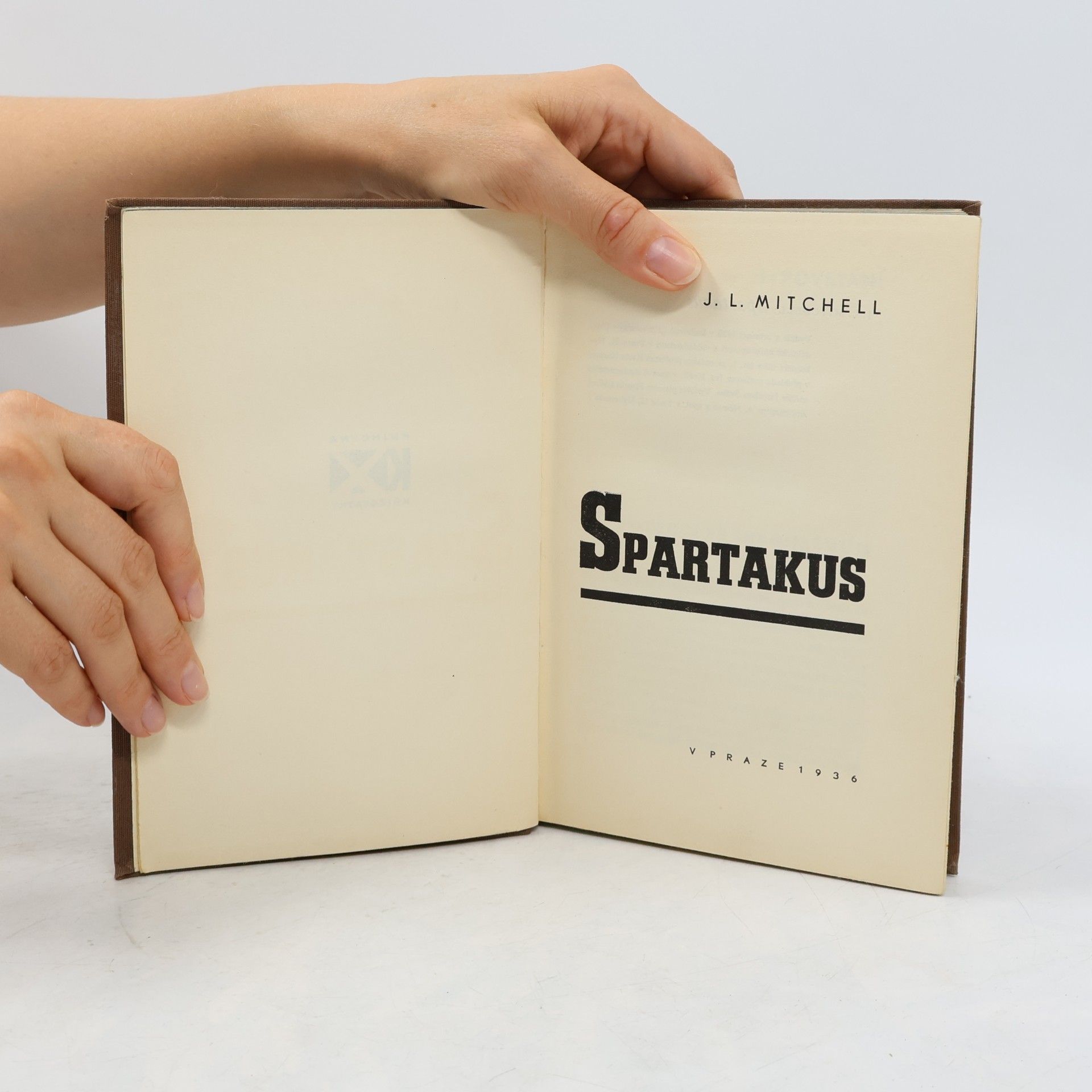 James Leslie Mitchell Spartakus