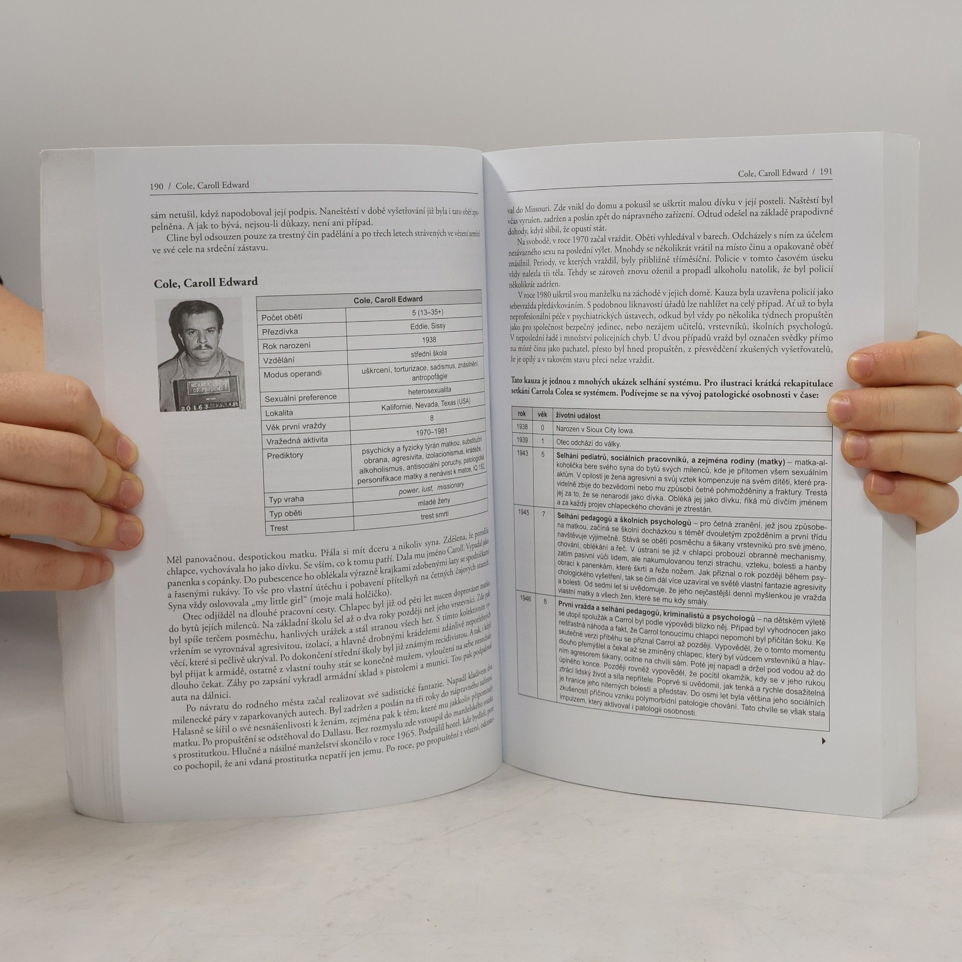 Andrej Drbohlav Psychologie sériových vrahů