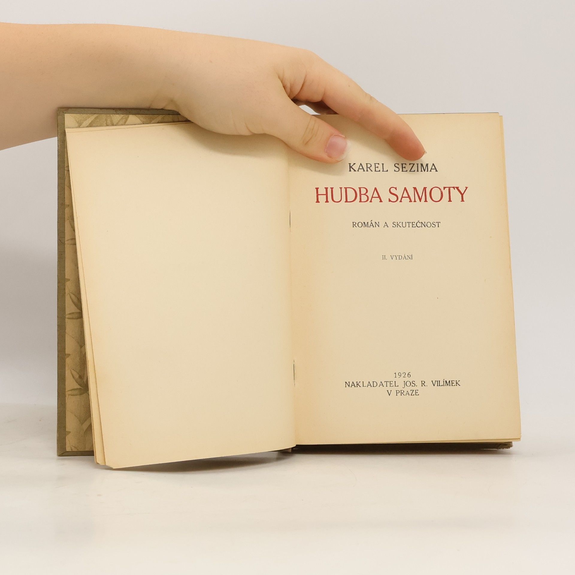 Karel Sezima Hudba samoty