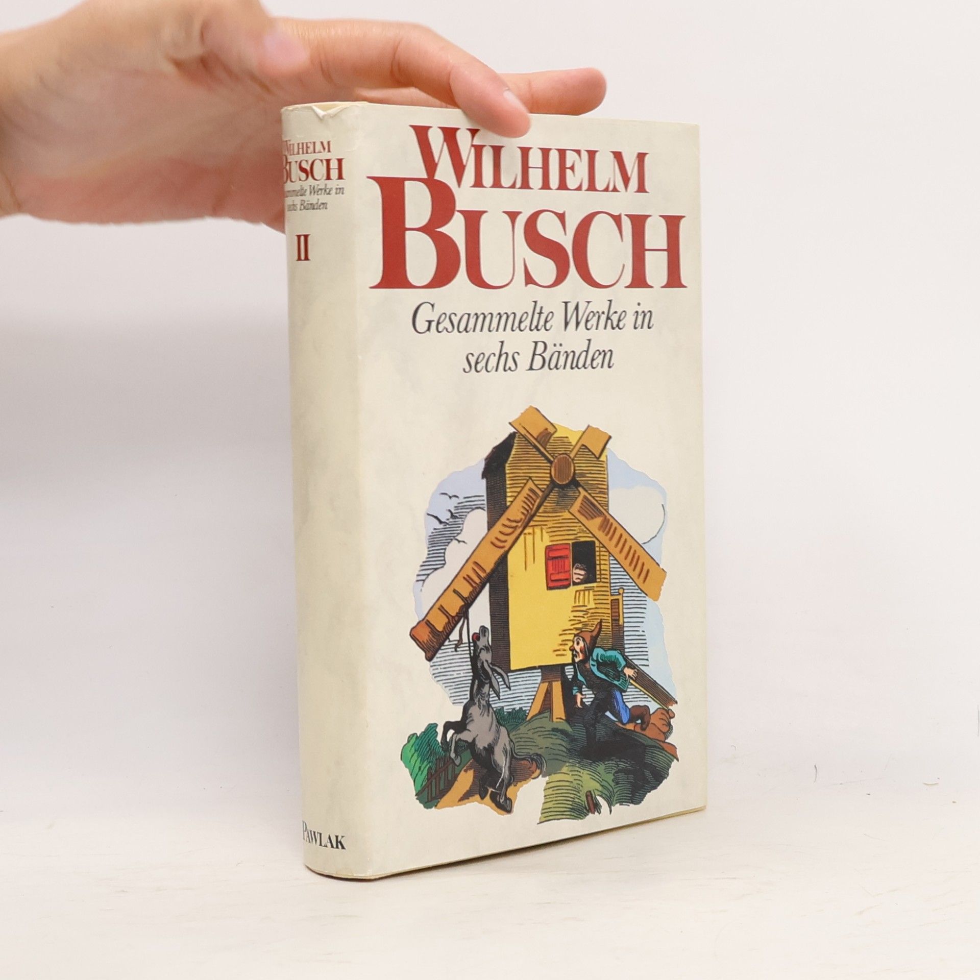 Wilhelm Busch Gesammelte Werke in sechs Bänden. Band 2