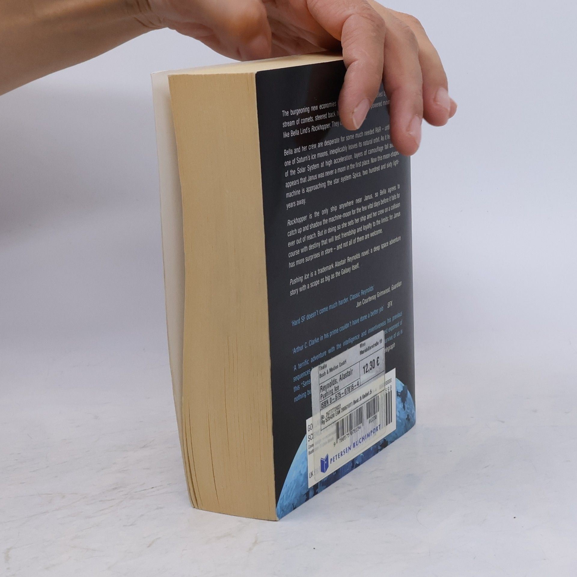 Alastair Reynolds Pushing Ice