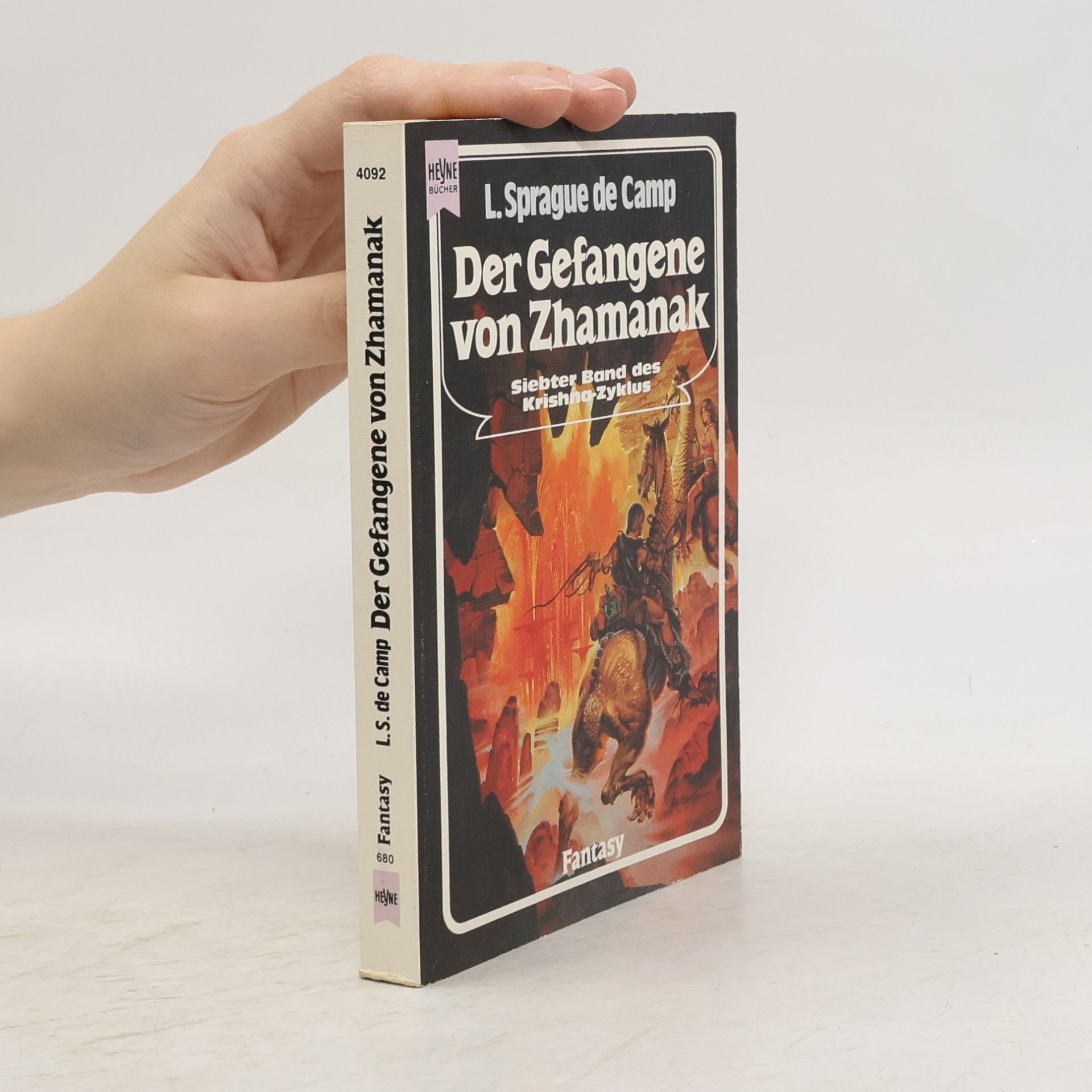 L. Sprague de Camp Der Gefangene von Zhamanak. Siebter Roman des Krishna- Zyklus.