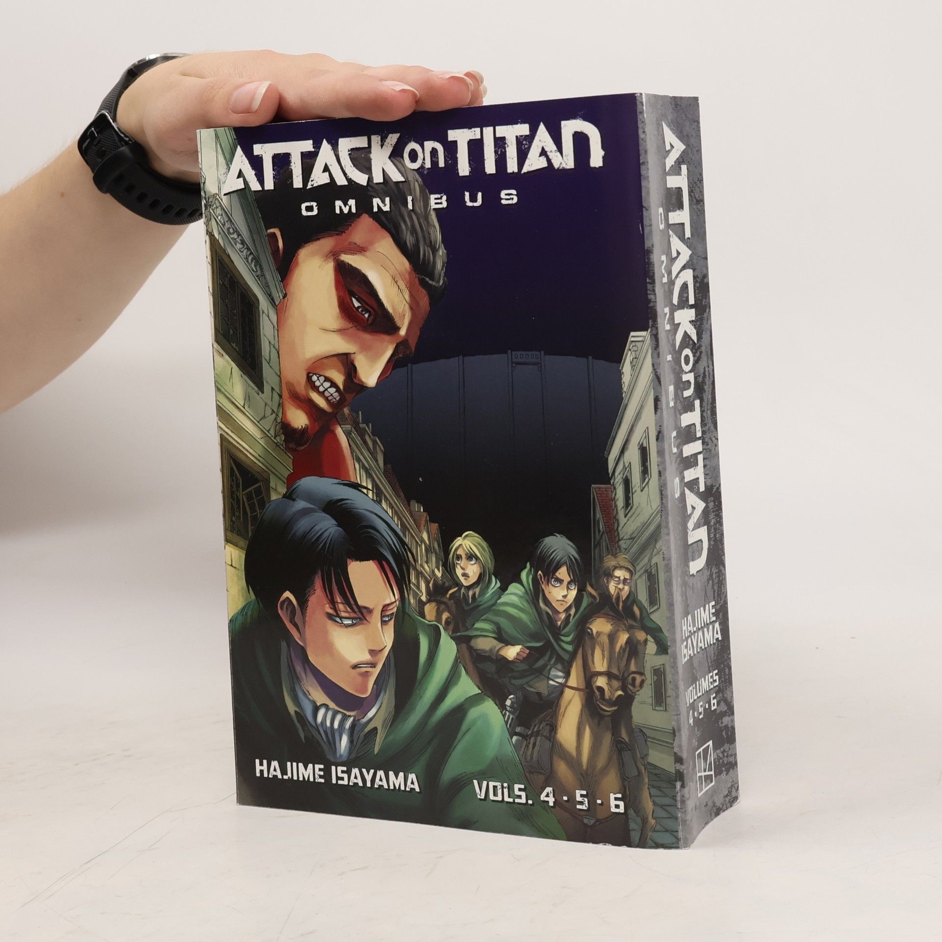 Hadžime Isajama Attack on Titan Omnibus 2 (Vol. 4-6)
