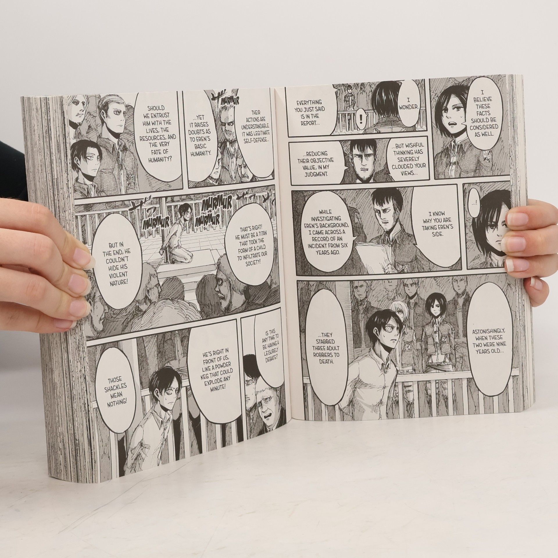 Hadžime Isajama Attack on Titan Omnibus 2 (Vol. 4-6)