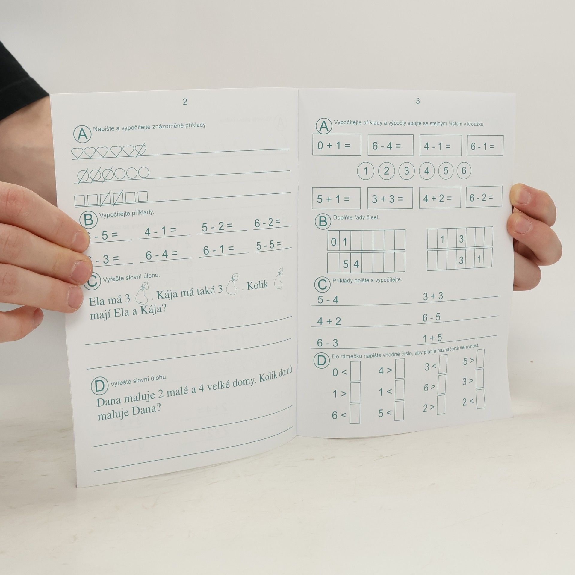 Various authors Procvičovací sešit z matematiky pro 1. ročník základní školy. 2. díl