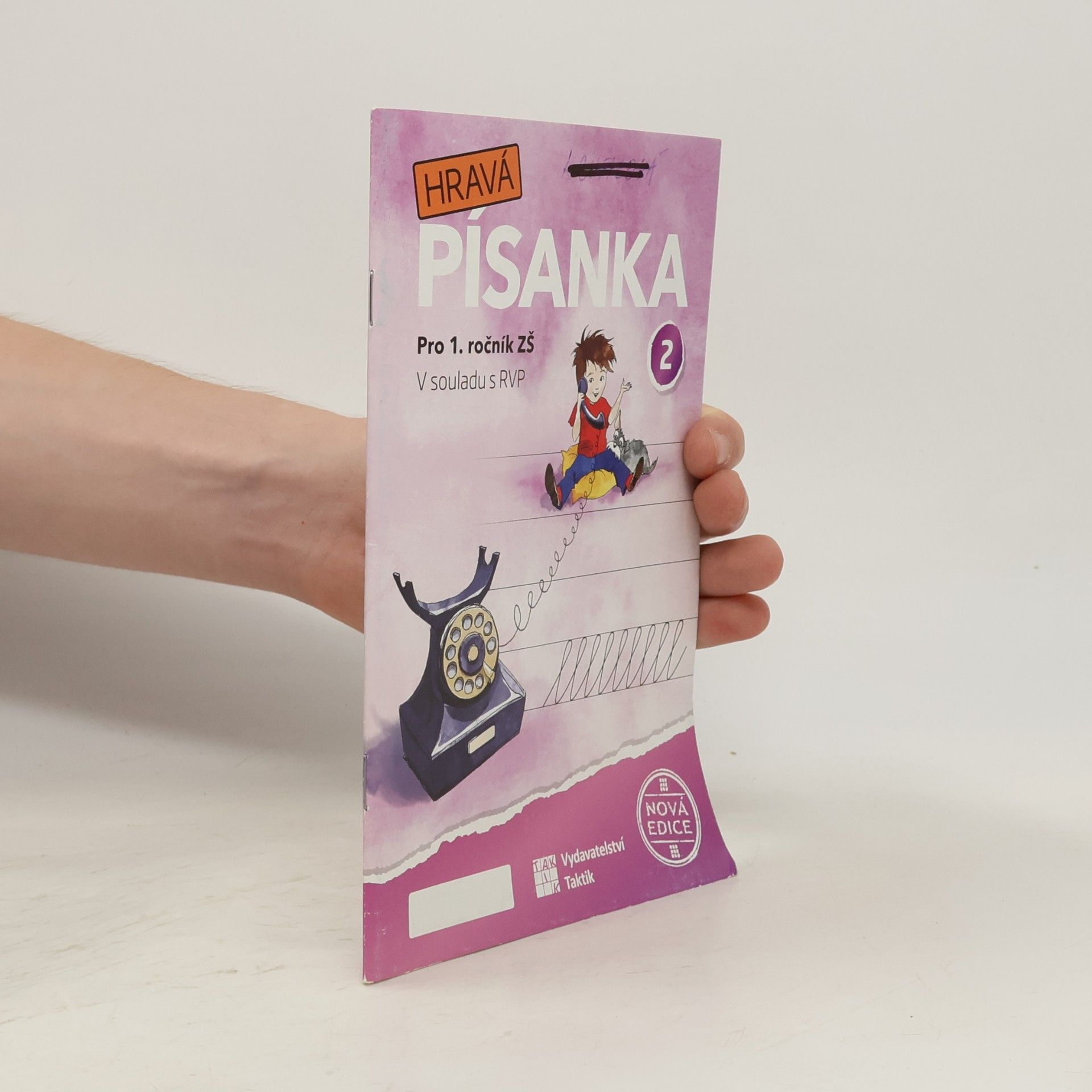 Kolektiv autorů Hravá písanka pro 1.ročník - 2.díl - nová edice